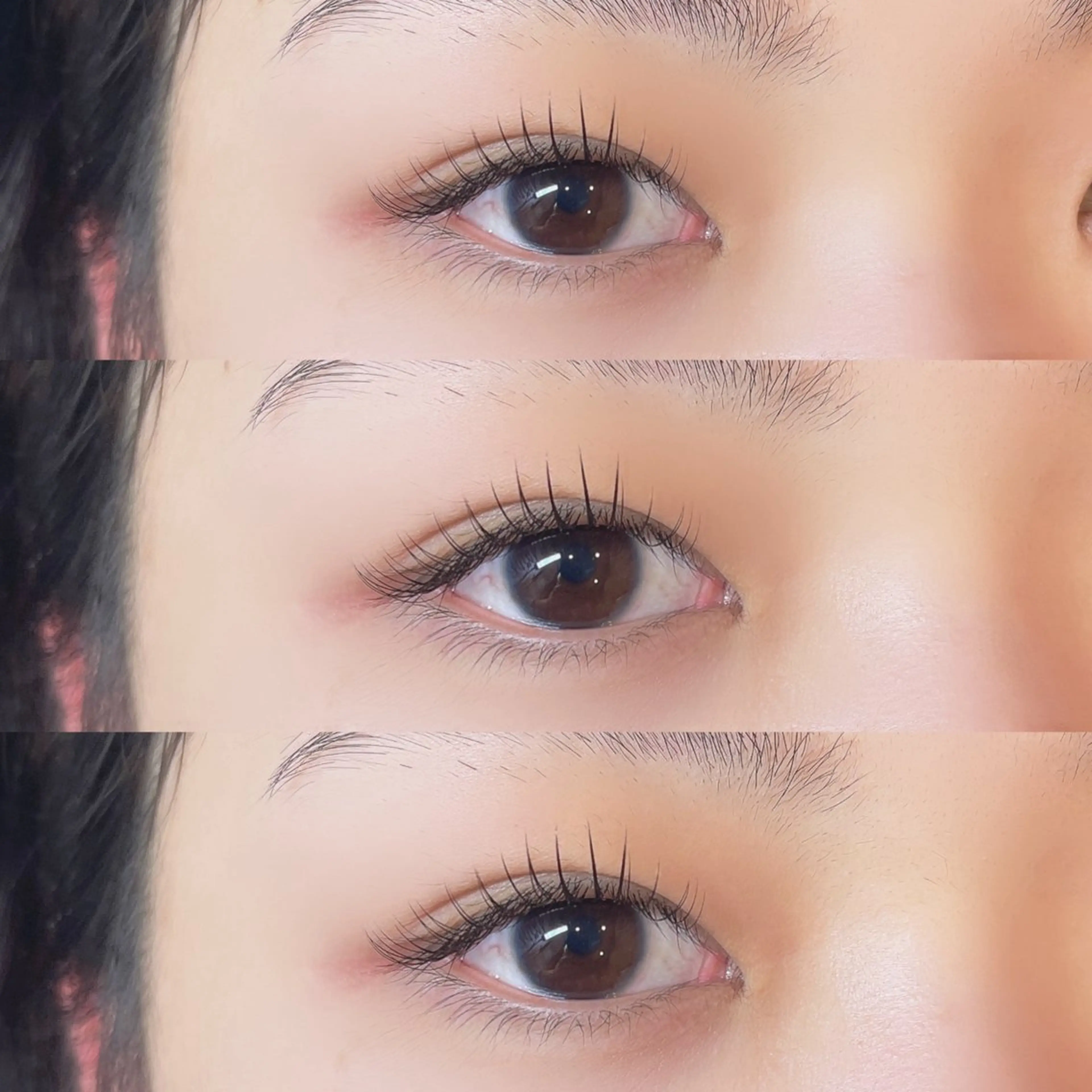 マツエク・マツパ フラットラッシュ ナチュラル マツエク NUAH 水本ひなたのマツエク・マツパデザイン