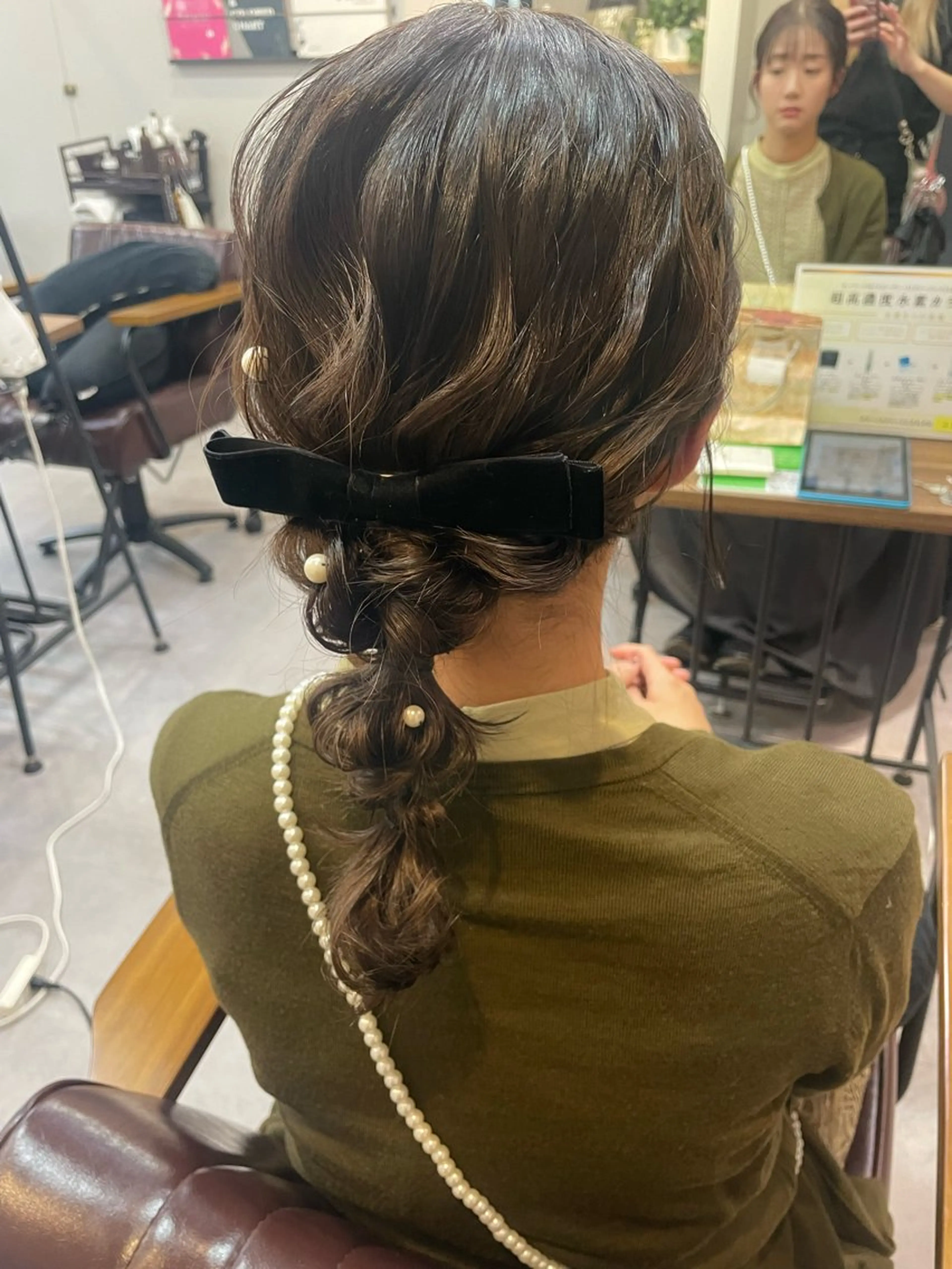 ヘアアレンジ ヘアセット 原 麻耶のヘアスタイル