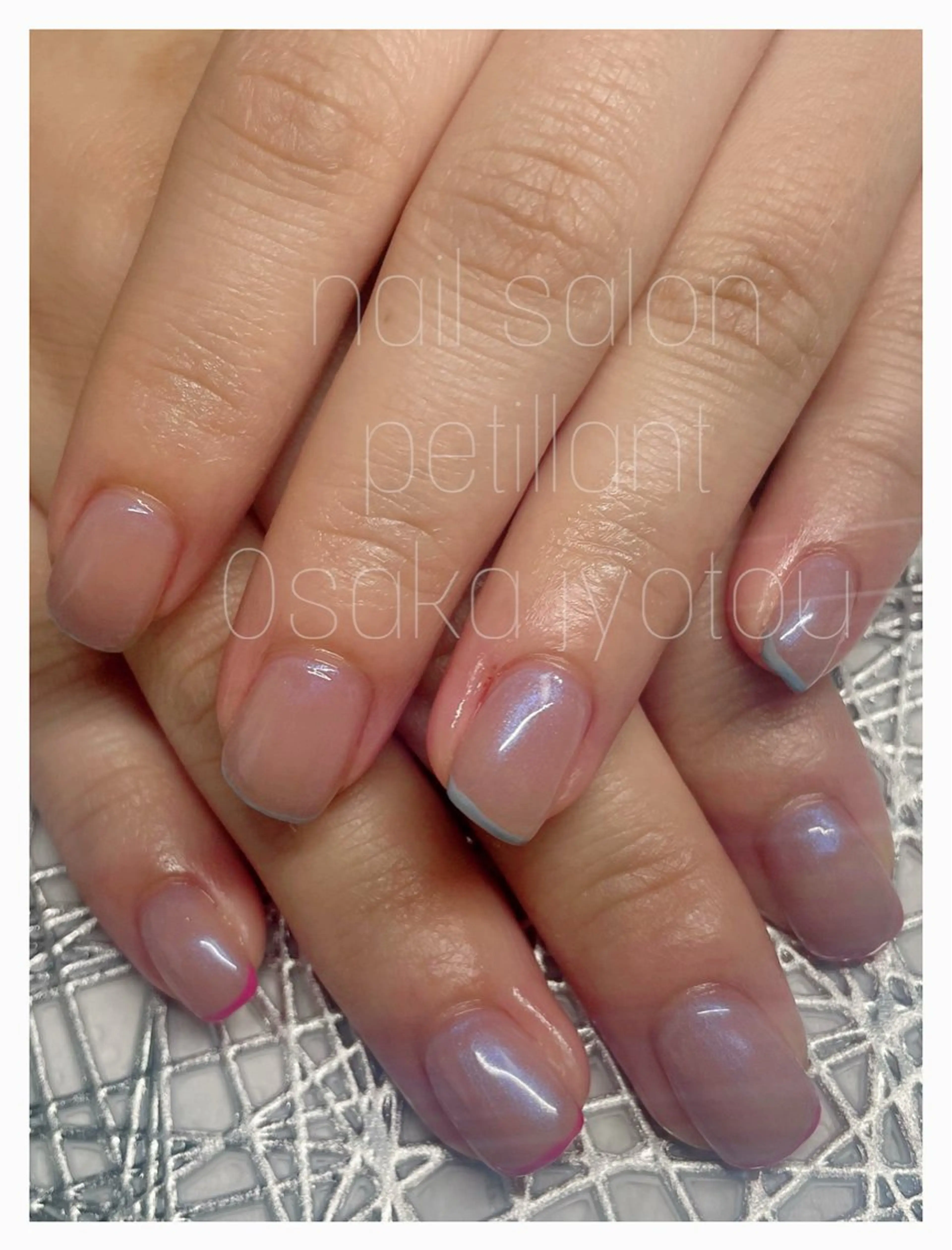 ネイル フレンチネイル nail salon petillantのネイルデザイン