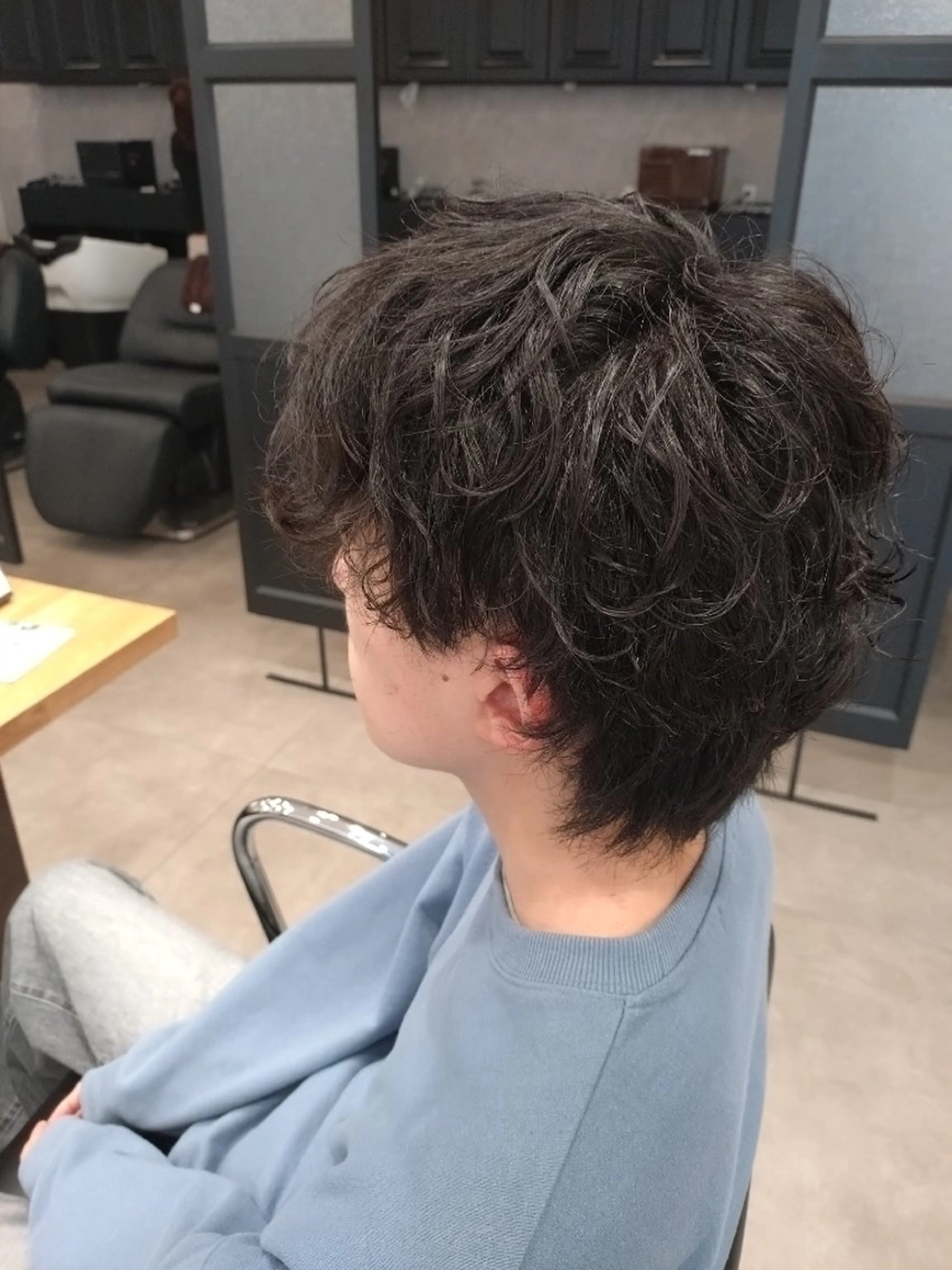 カット+パーマの写真