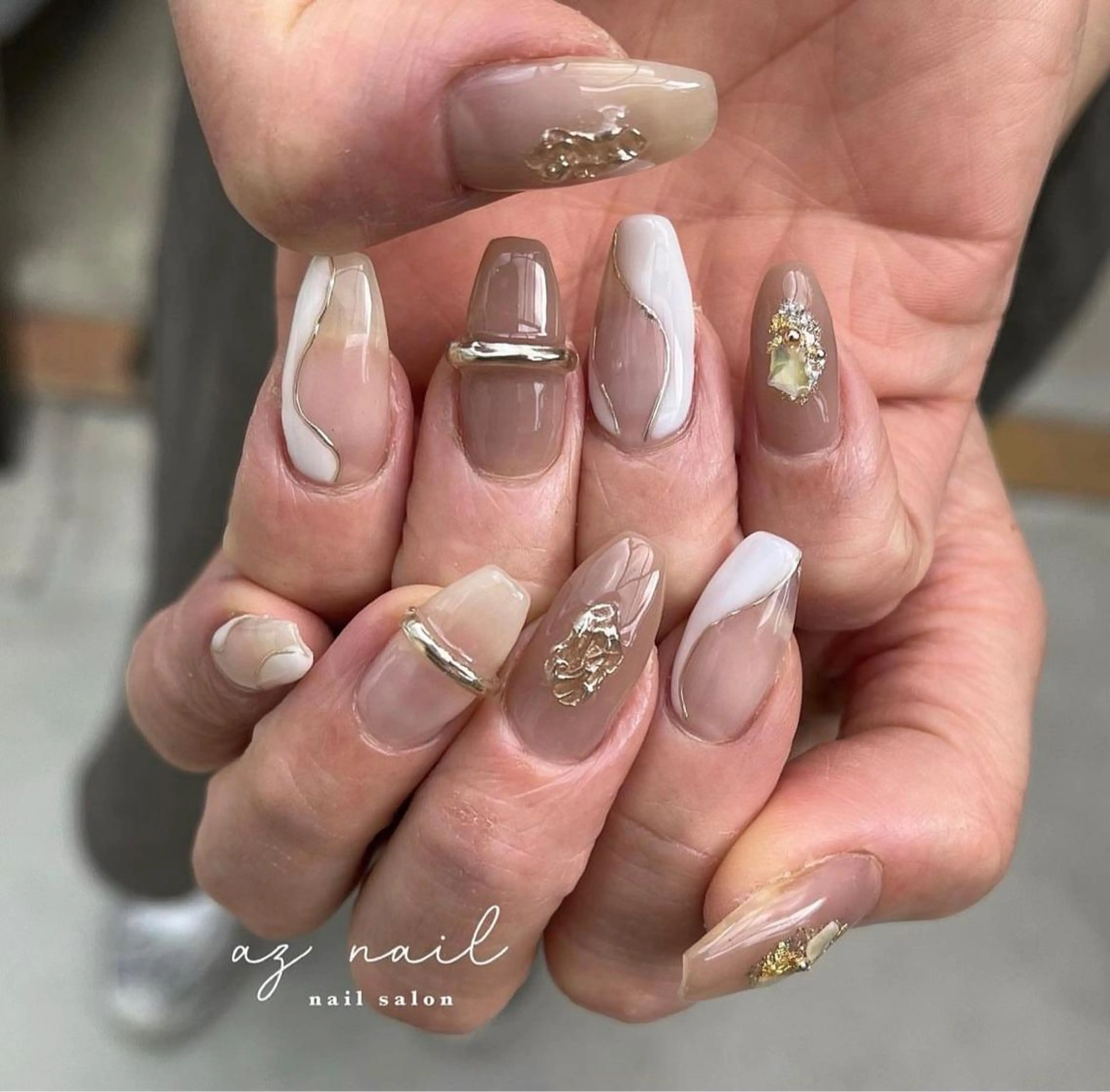 ネイル 井上 梓のネイルデザイン