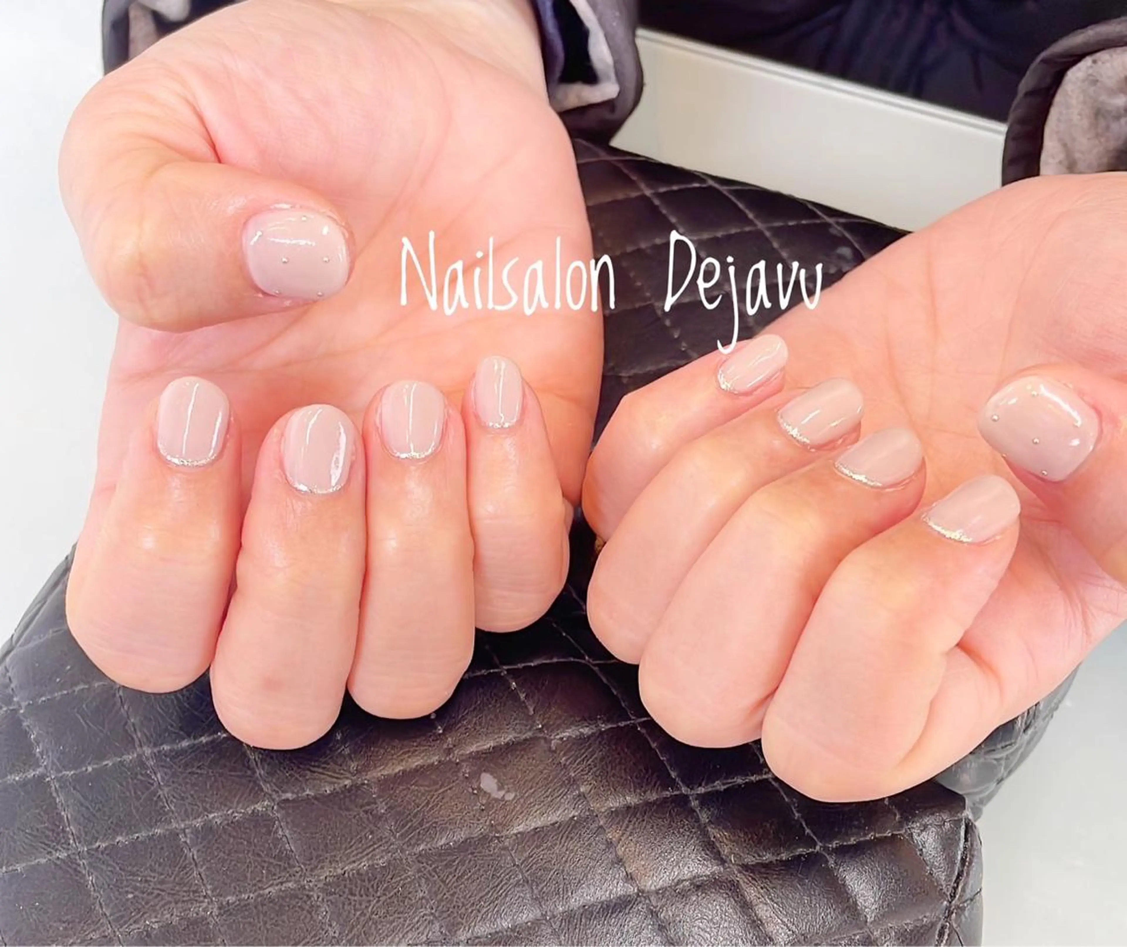 ネイル アートネイル ジェルネイル ラメ(グリッター) ワンカラーネイル シンプルネイル Nailsalon Dejavu  Yokosuka所属・Nailsalon Dejavuのネイルデザイン