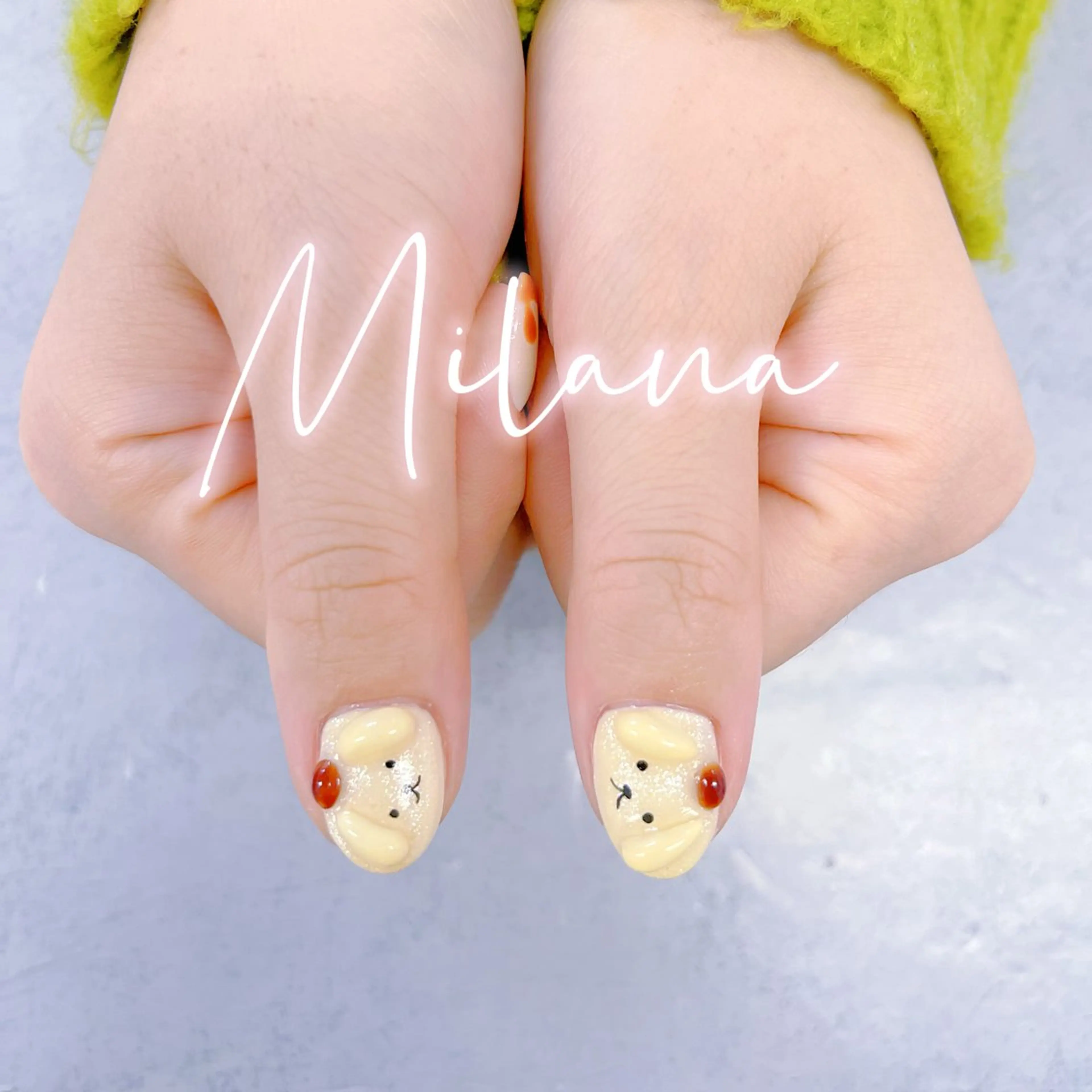 ネイル ハンドネイル Milana 西里のネイルデザイン