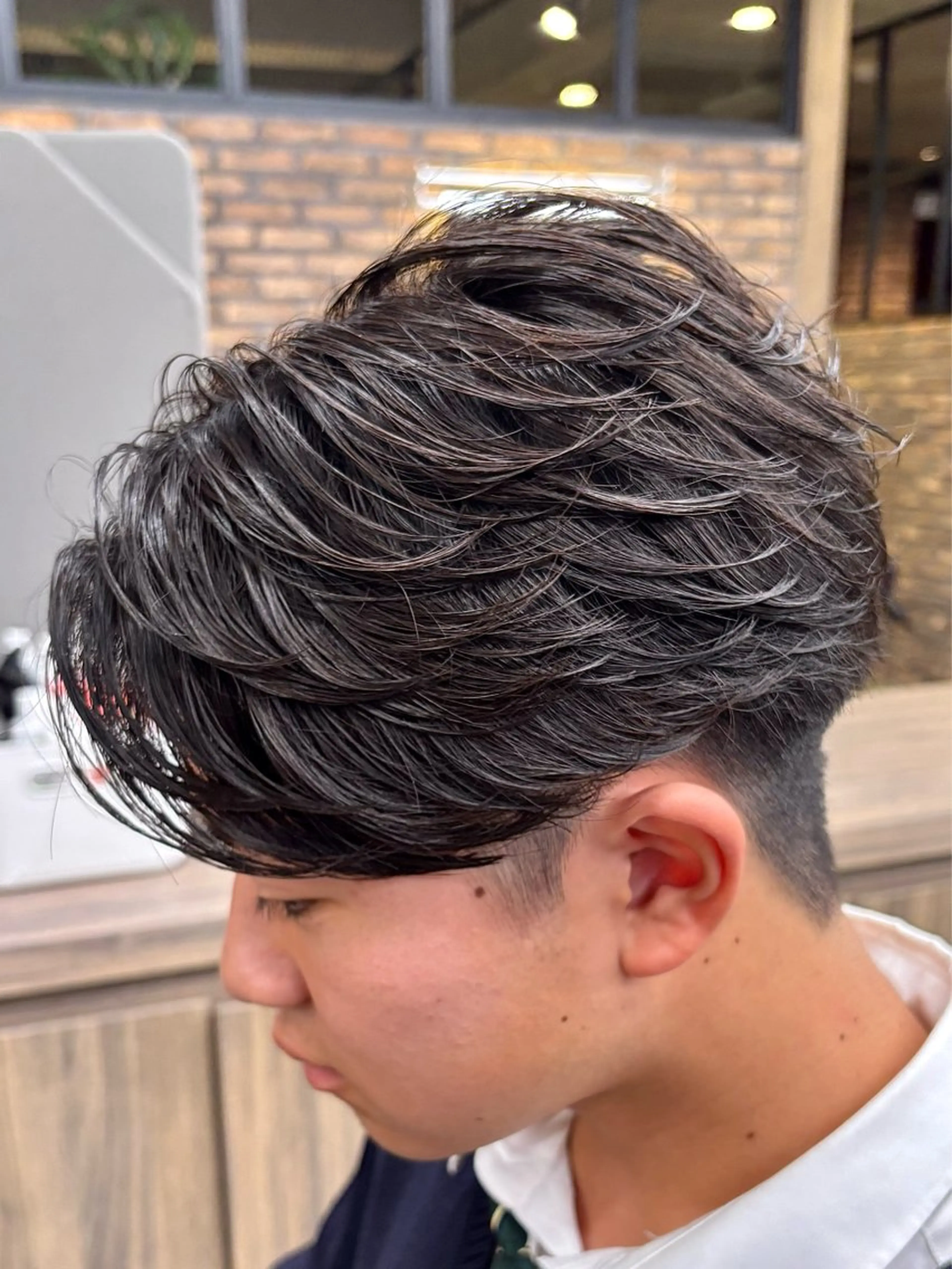 メンズ カット パーマ 🪽直毛男子の救世主 🪽フェザーパーマのヘアスタイル