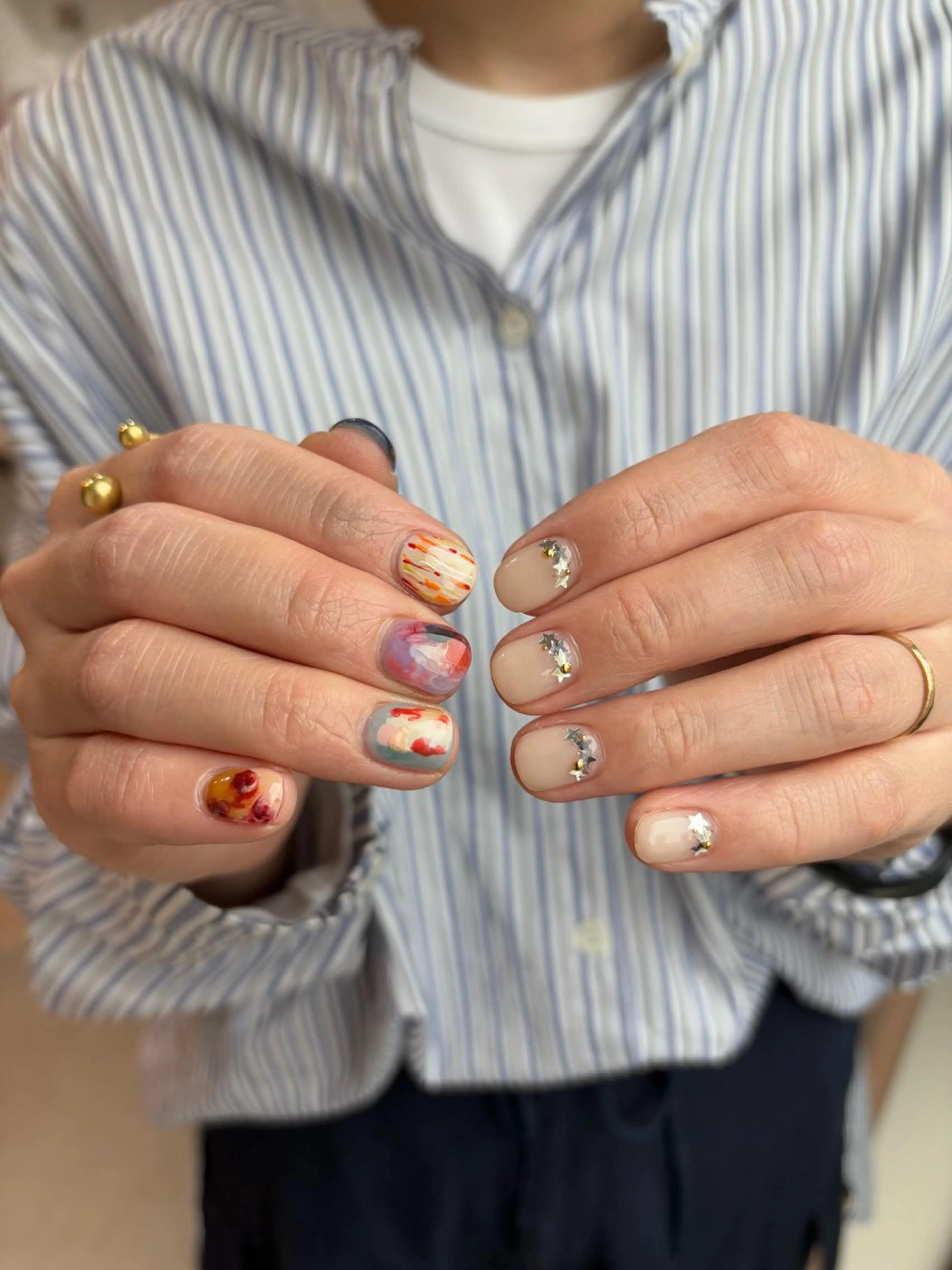 ショート ハンドネイル Clala Ayumiのネイルデザイン