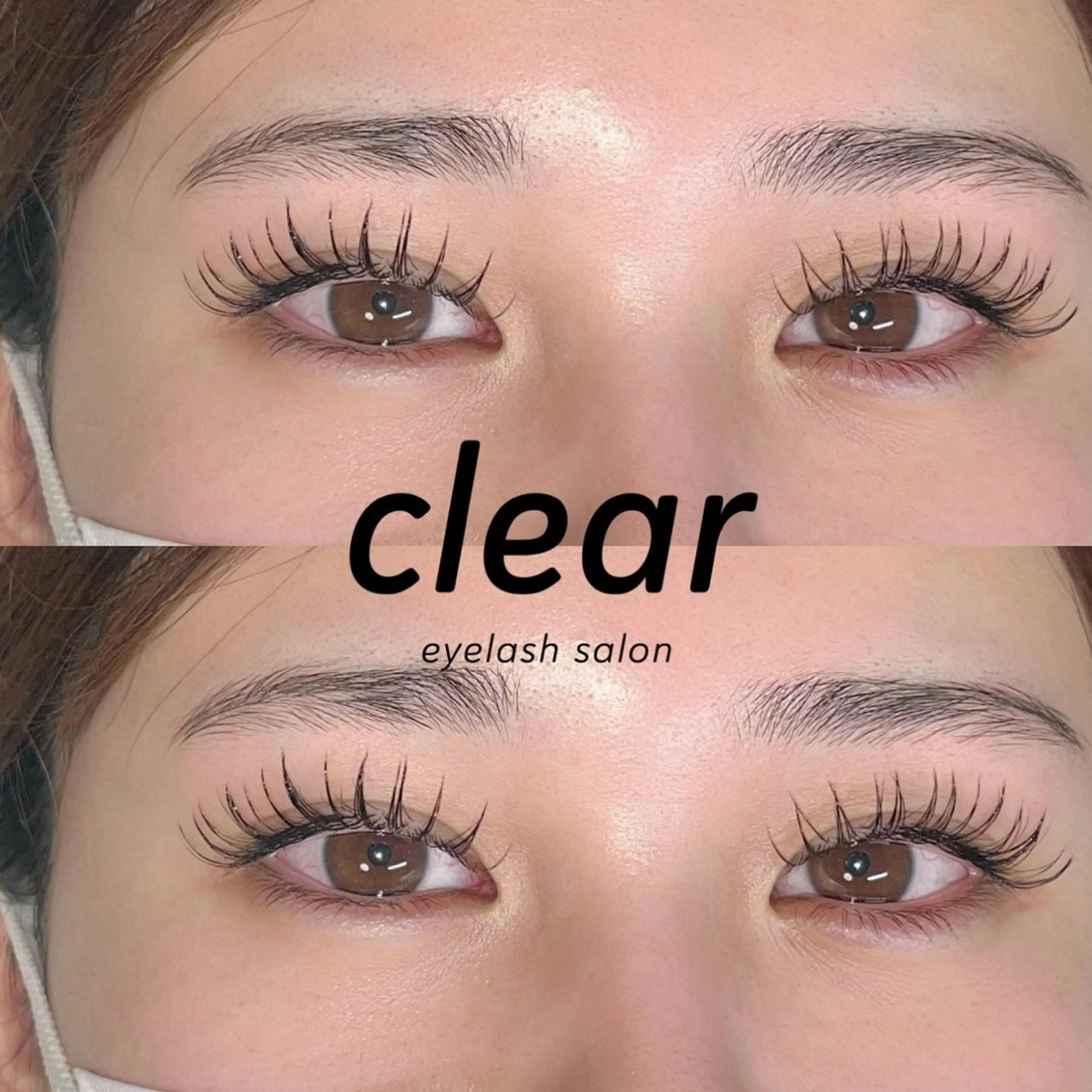 マツエク・マツパ 束感まつ毛 マツエク eyelash clear池袋のマツエク・マツパデザイン