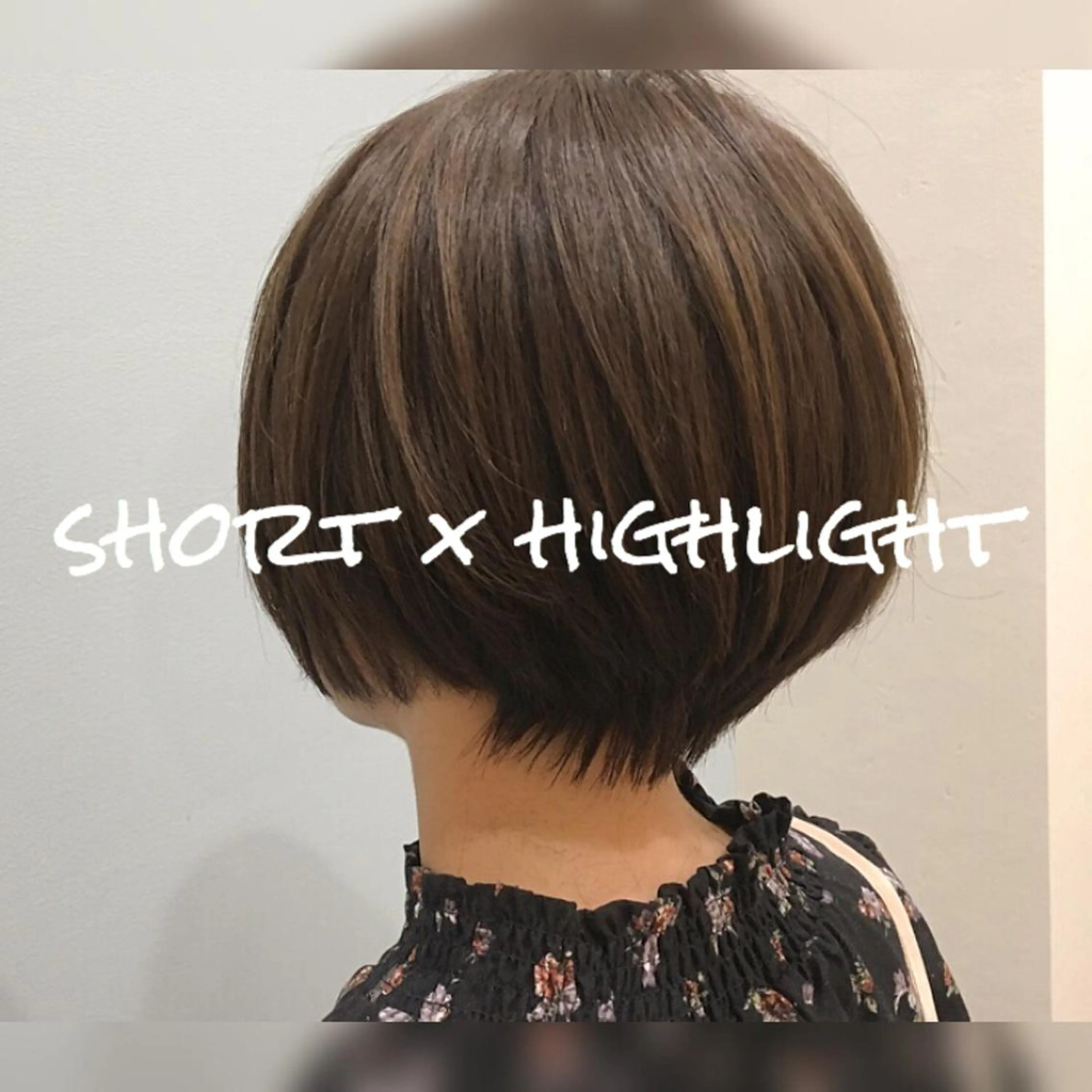 ショート カラー ハイライトカラー ハイライト ショートヘア 【浜松・豊橋】 ニシモトのヘアスタイル