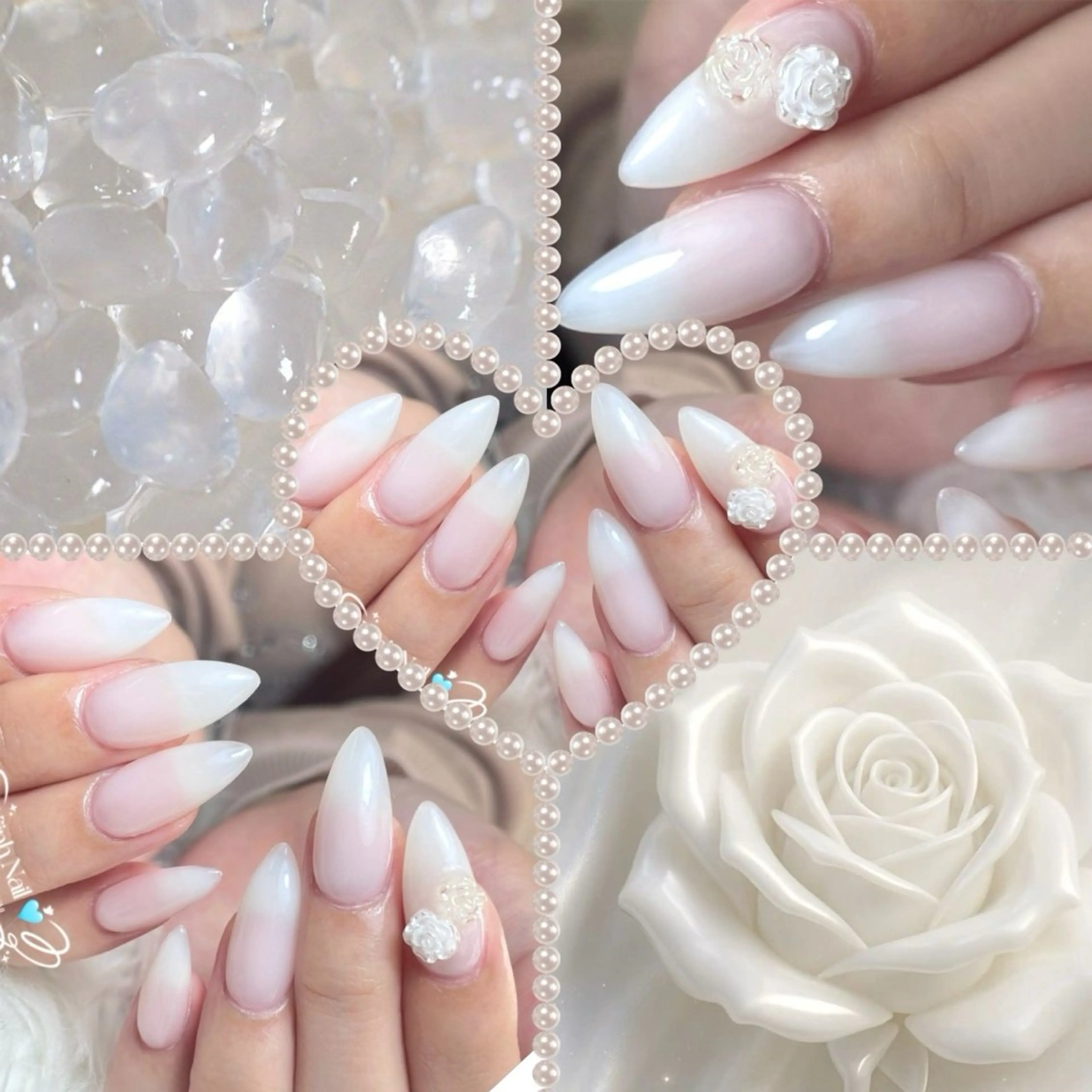 ネイル チークネイル 桜ネイル 長さ出し フットネイル ジェルネイル ハンドネイル XIINH NAIL SALONのネイルデザイン