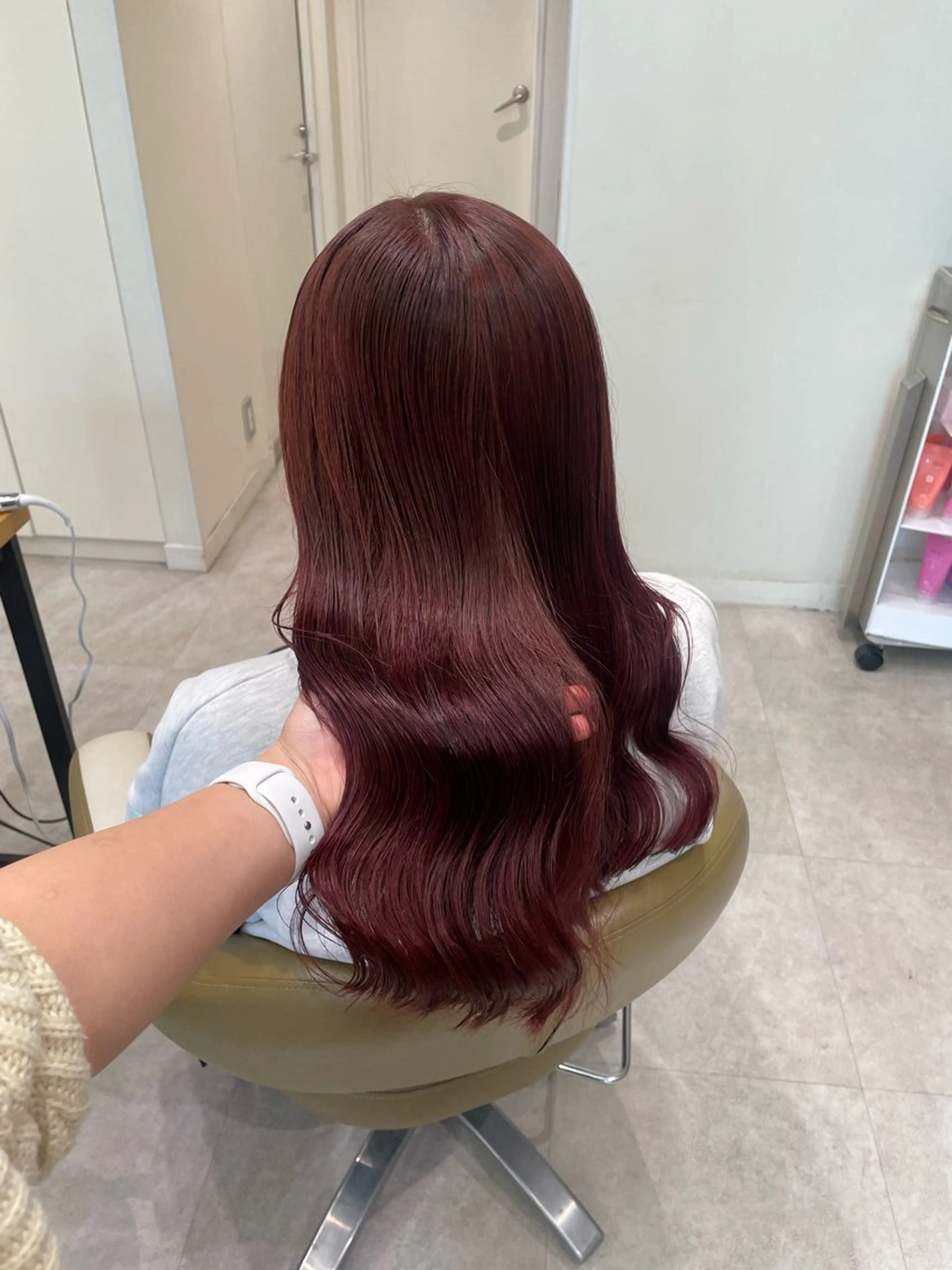 ロング カラー ブリーチ ブリーチなしカラー ヘアカラー ボブ/インナーカラー /眉毛/Miyuのヘアスタイル