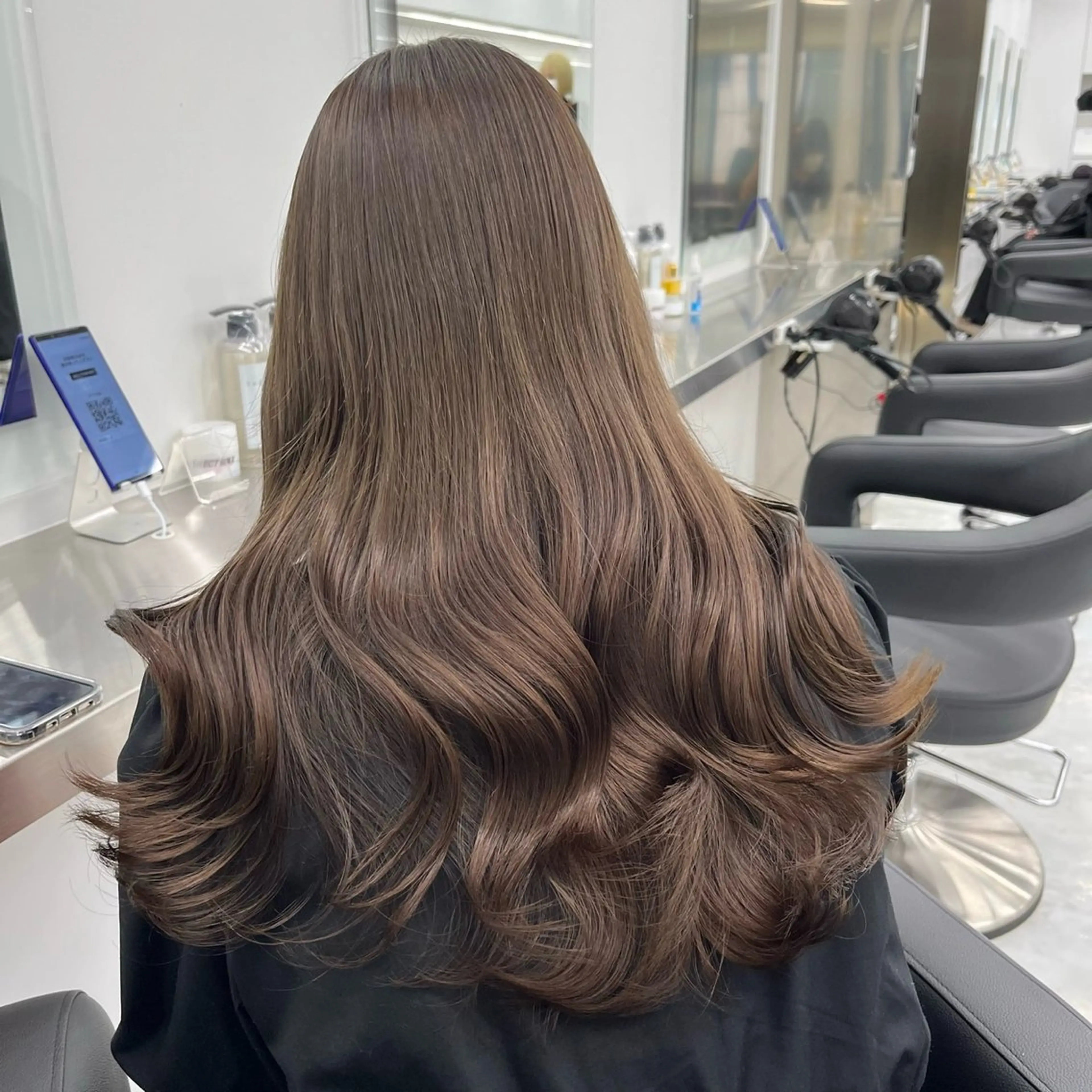 ロング カラー カット ヘアカラー 中韓レイヤー/ ブラウン🤎はやとのヘアスタイル