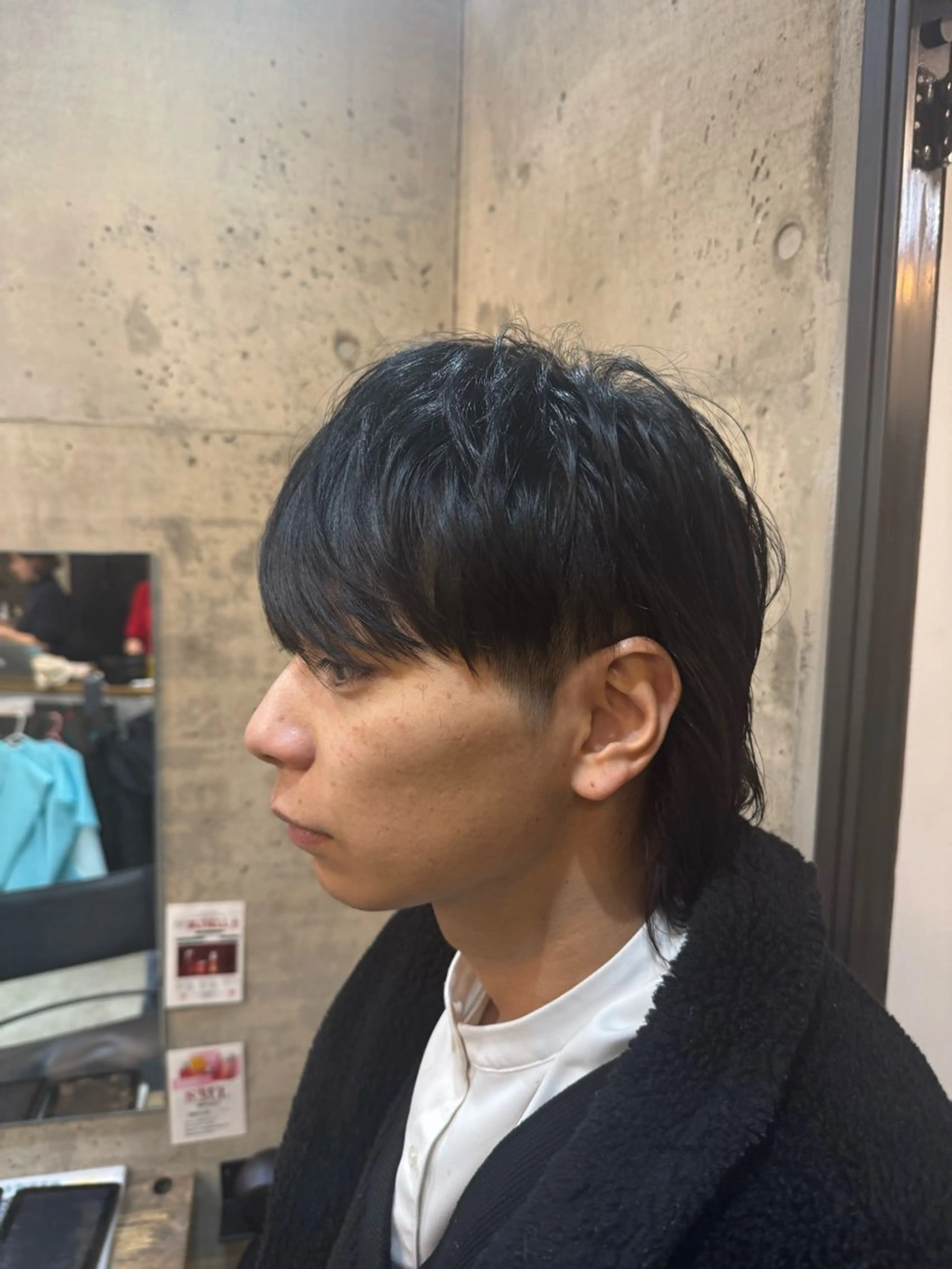 ショート ショートヘア ウルフカット パーマ/パーマ落とし /メンズカット/ヒロのヘアスタイル