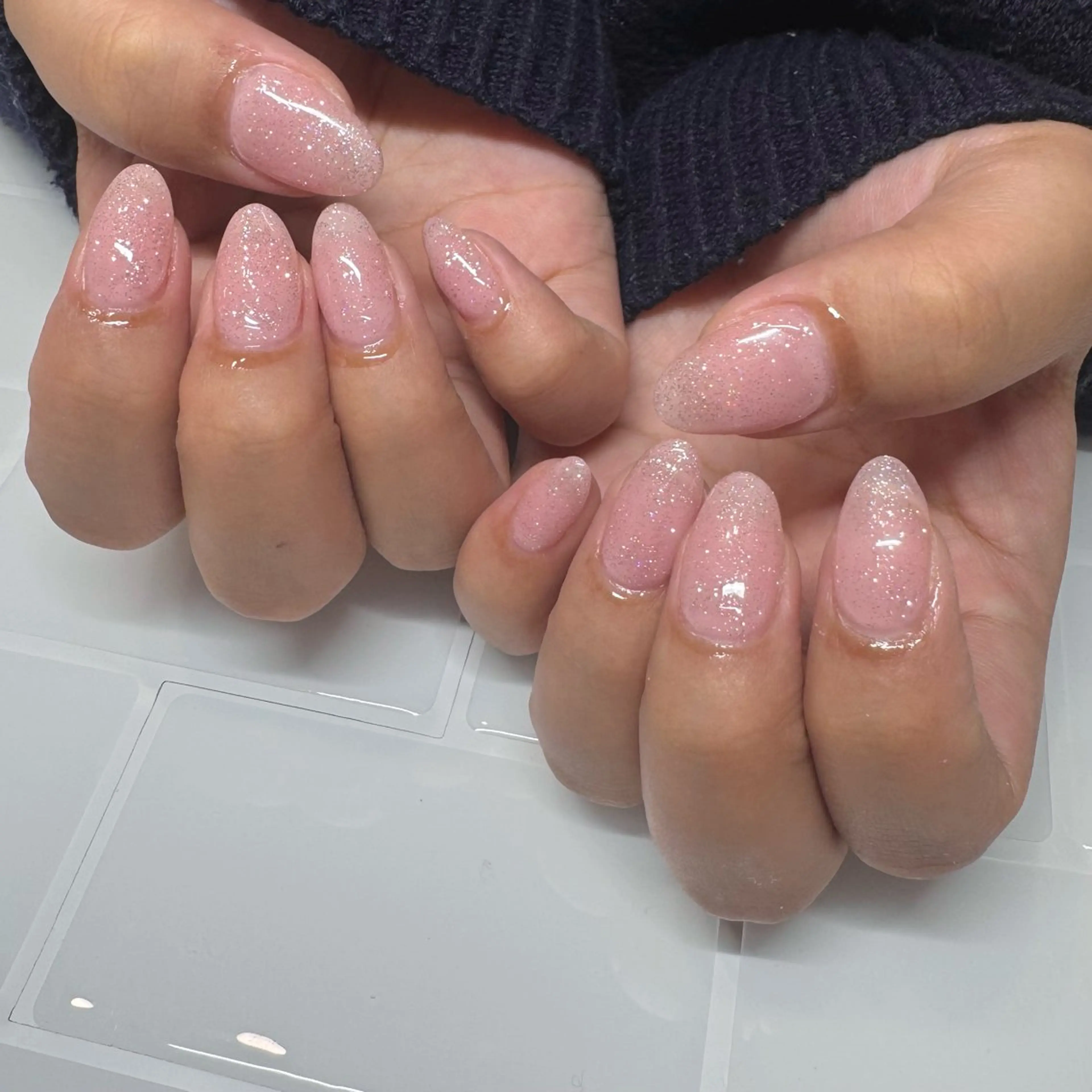 ネイル フラッシュネイル キラキラネイル ハンドネイル lulularico aiのネイルデザイン