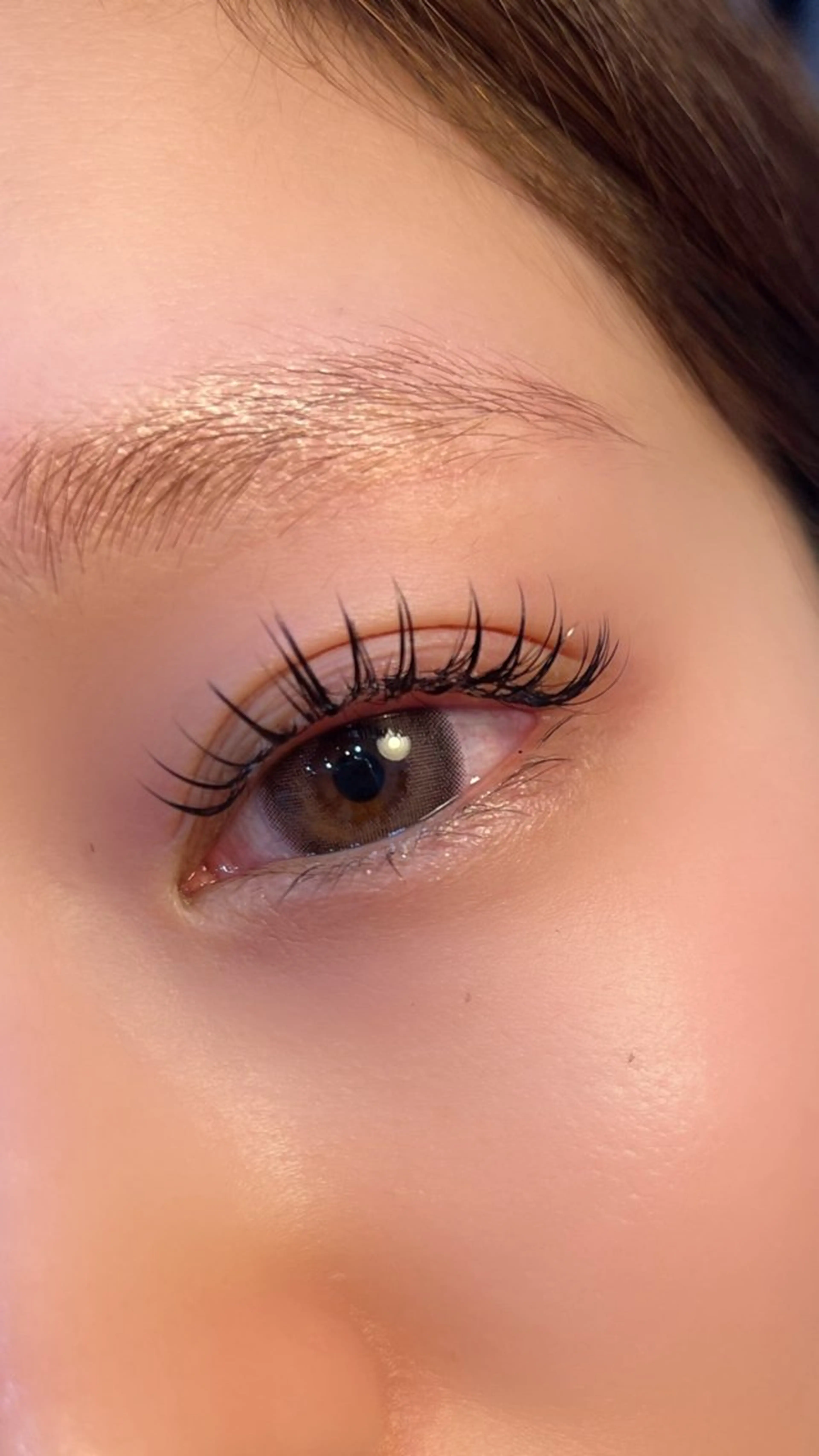 今話題の最新技術&healthy🍒✨エクステ120本×まつげパーマ🌈長さがない方でも大丈夫💖の写真