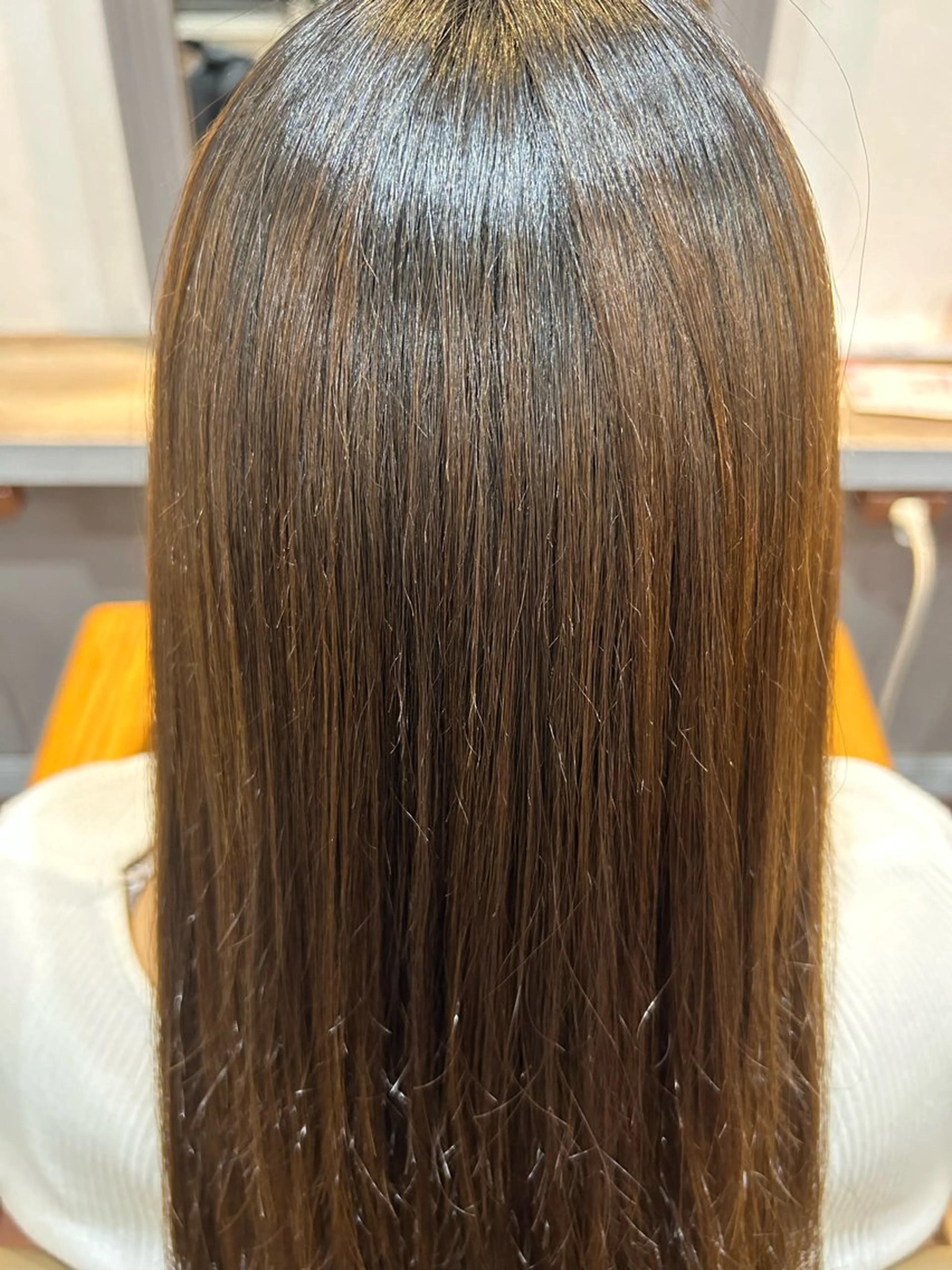 セミロング 縮毛矯正 トリートメント 🧊鎌田 拓磨🧊のヘアスタイル
