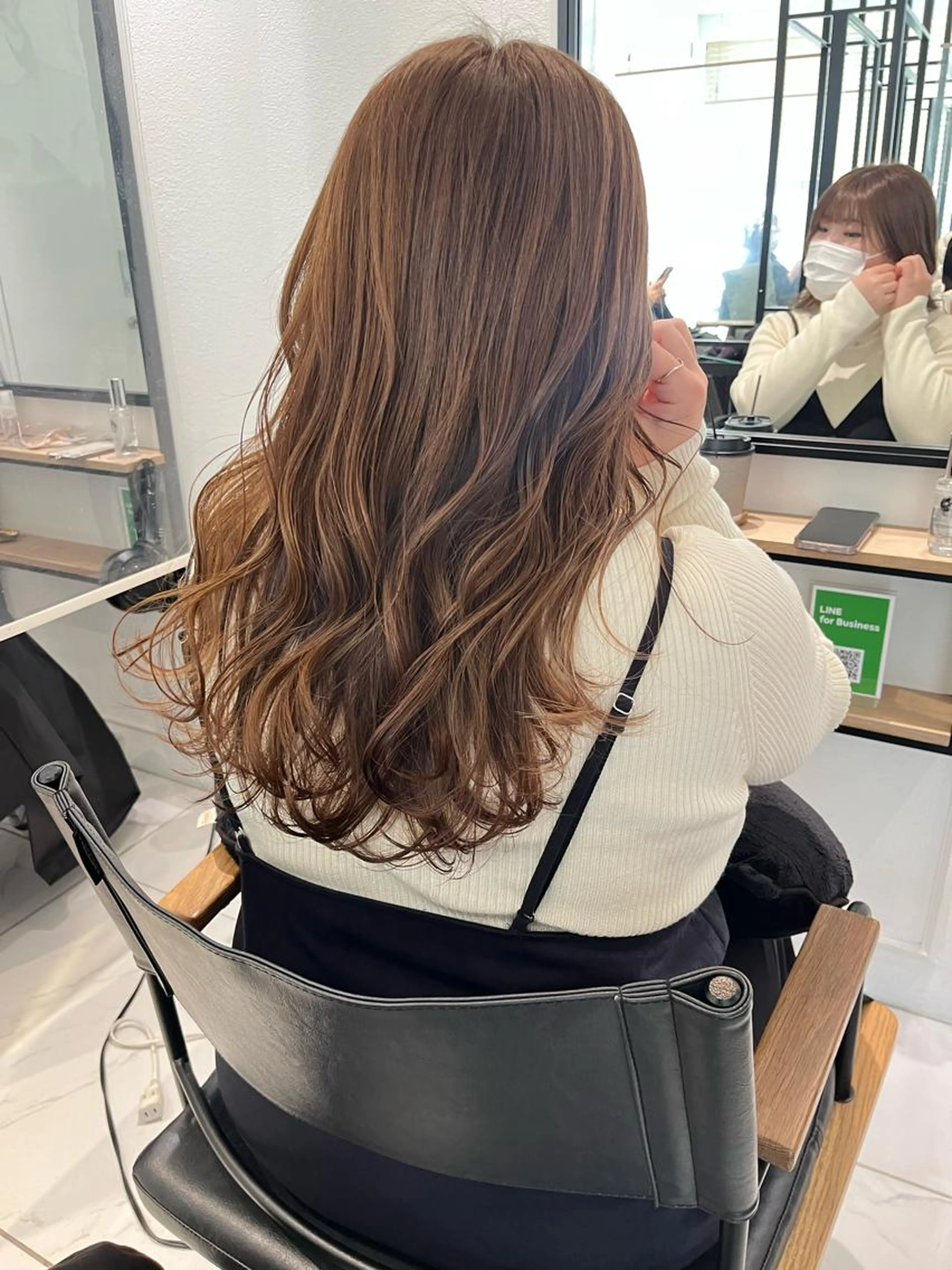 デジタルパーマの写真