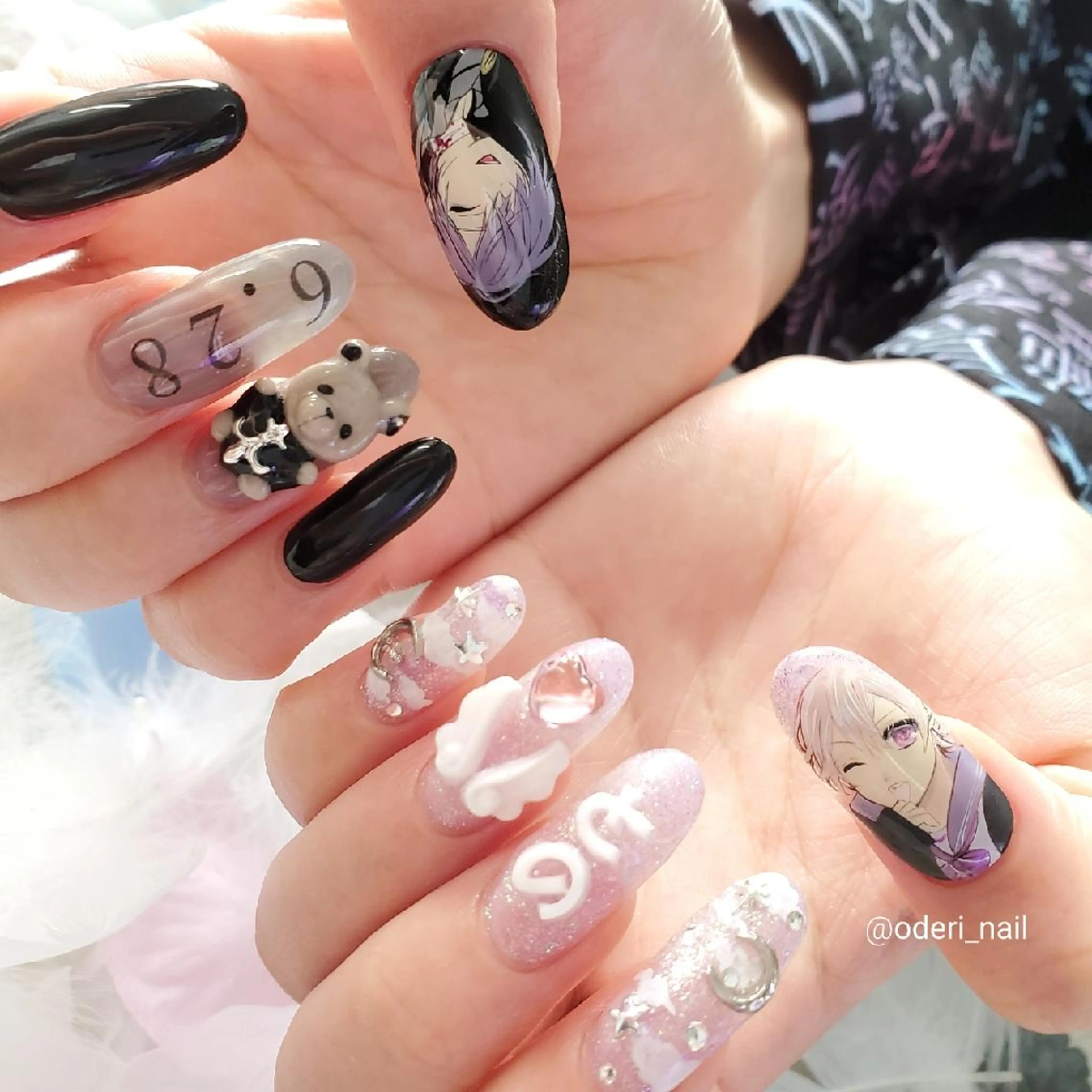 ネイル アートネイル ジェルネイル おで@ oderi_nailのネイルデザイン