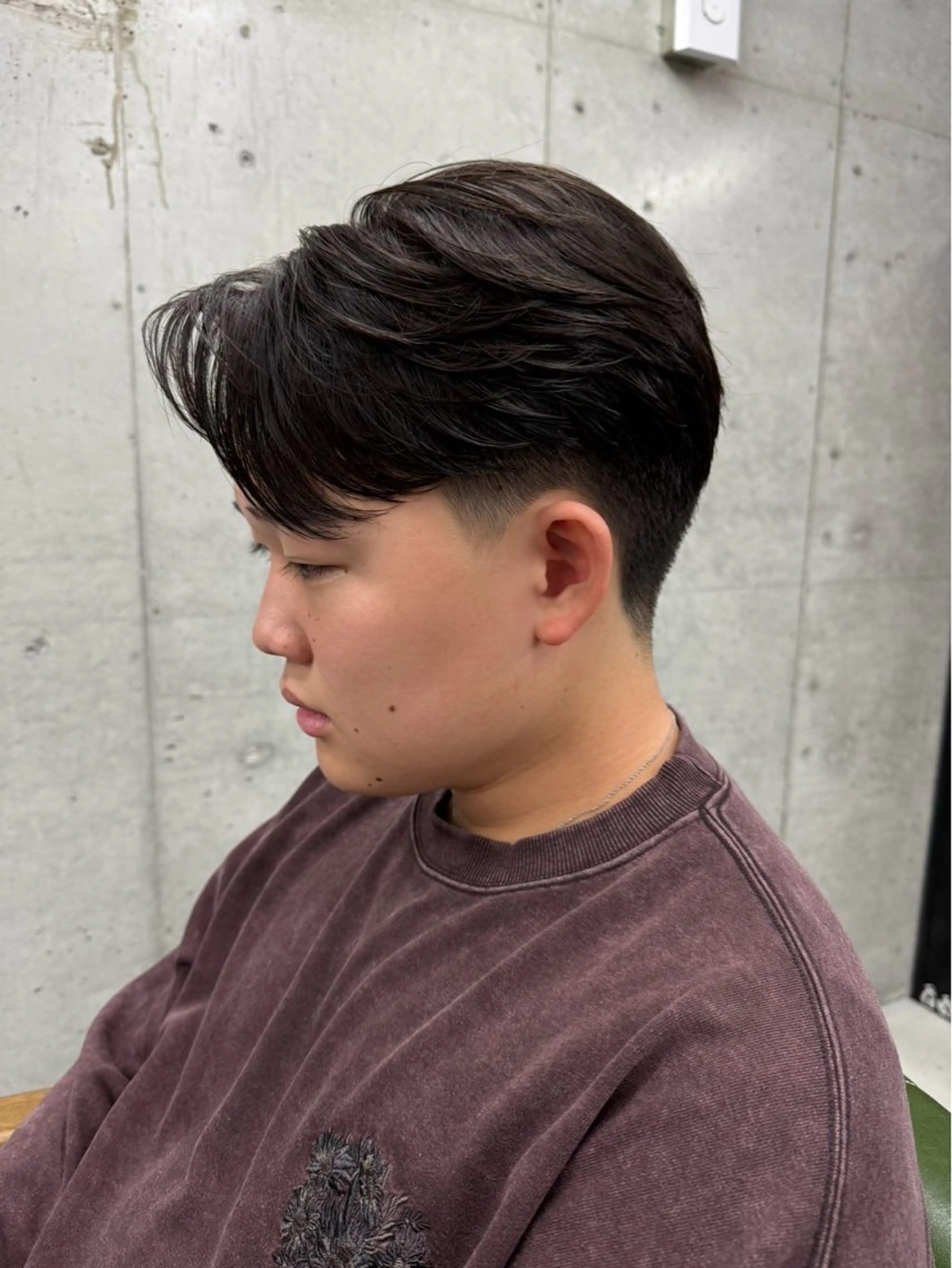 メンズ THE SUITS BROTHERS men's salon 名古屋 金山店所属・毛流れパーマ/ Rukiaのヘアスタイル