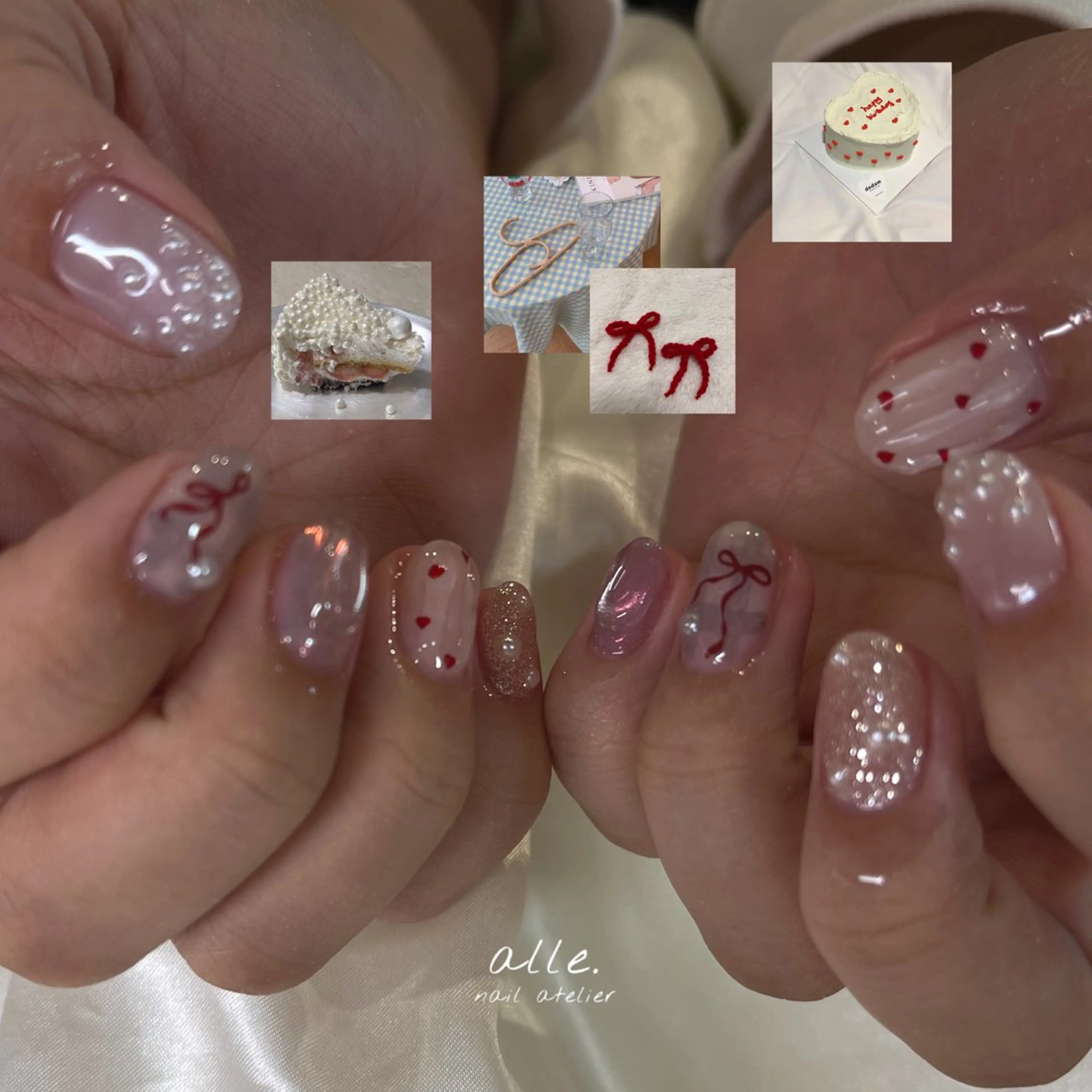 ネイル ハンドネイル atelier alle.のネイルデザイン