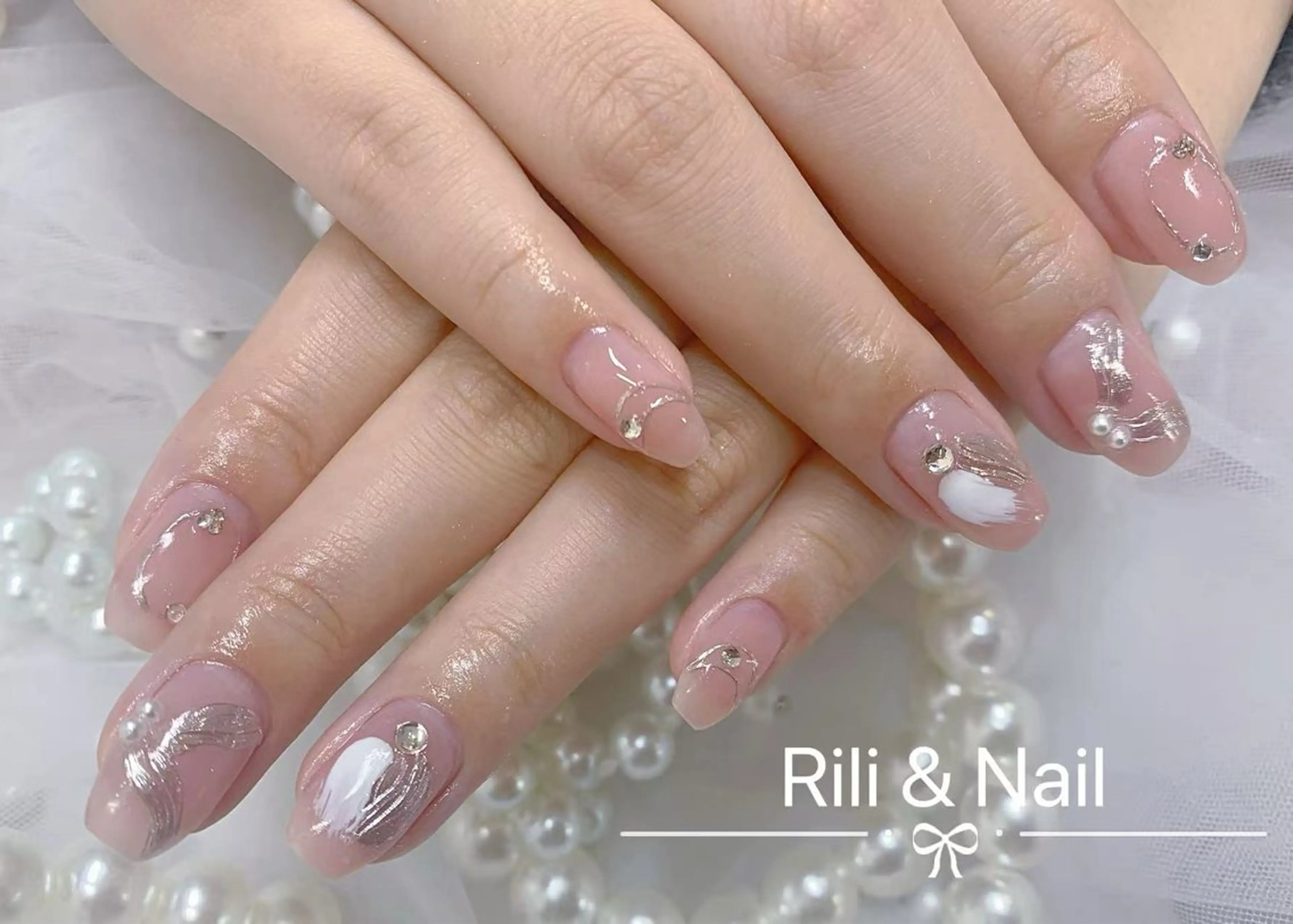 ネイル ハンドネイル Rili nail eyelash所属・Rili🎀 Nailのネイルデザイン