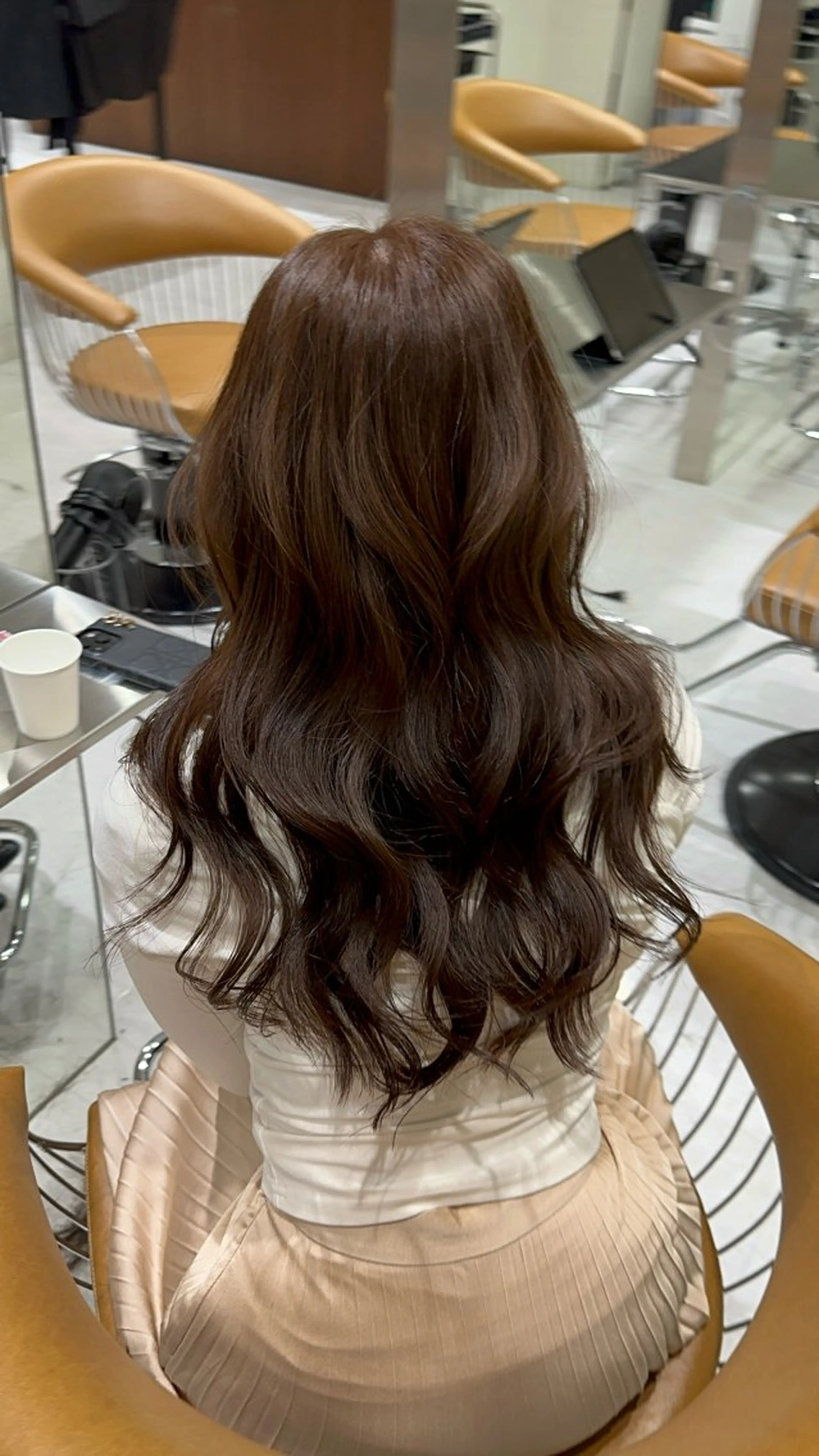 ロング カラー カット ヘアカラー トリートメント 表参道/レイヤー カット/ryoのヘアスタイル