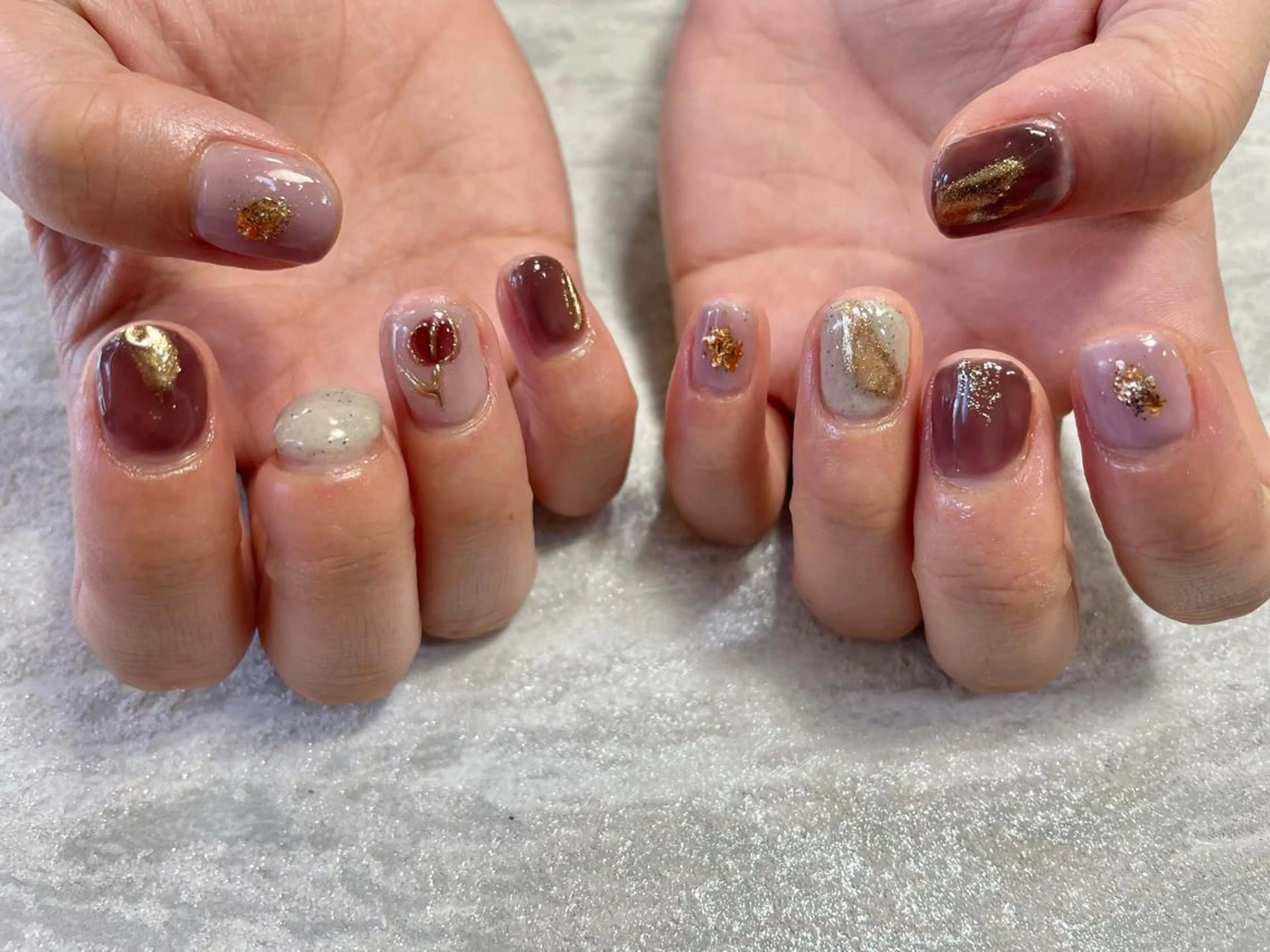 ネイル ニュアンスネイル ピンク LILN/ NATSUMIのネイルデザイン