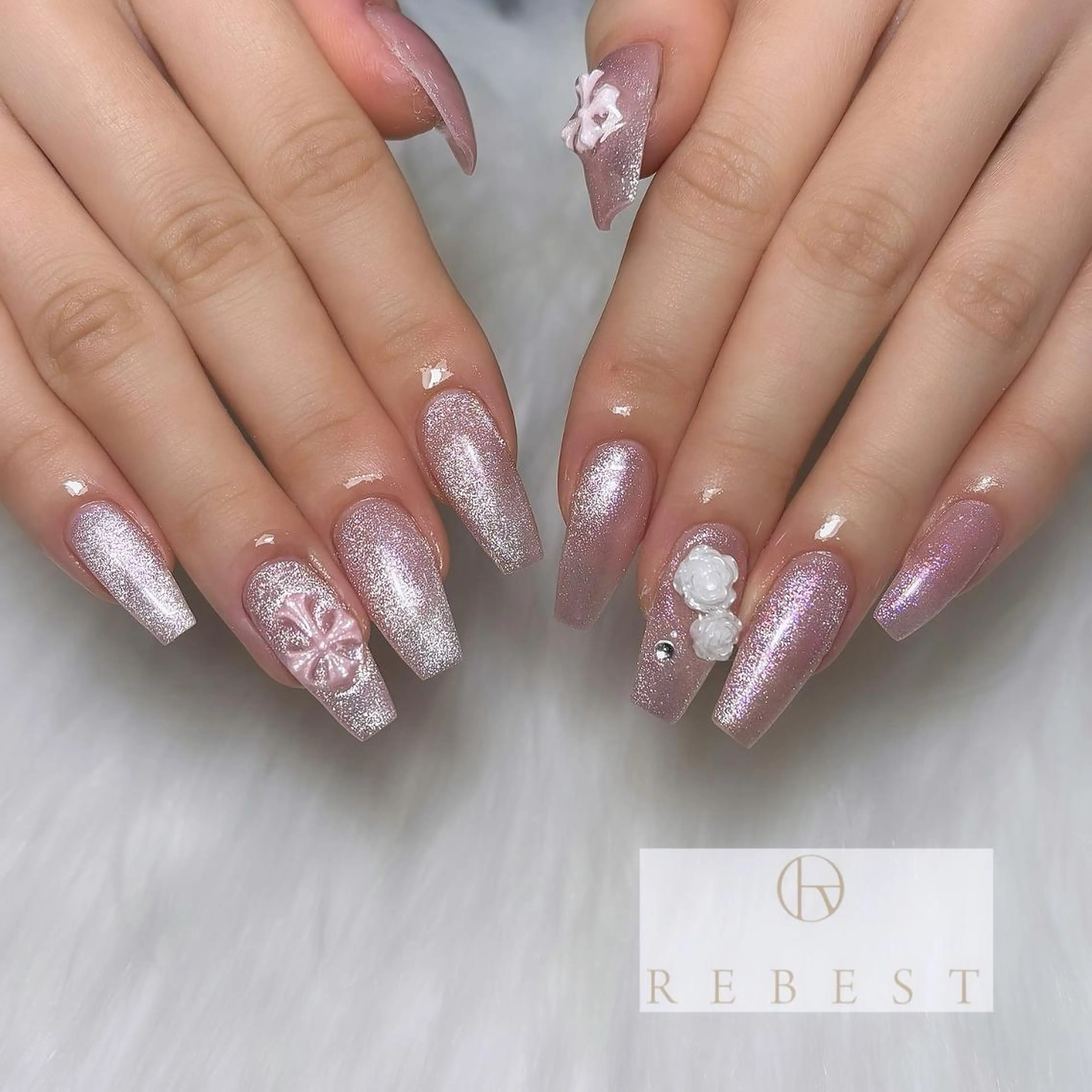 🍒マグネットネイル⋆౨ৎ゚⟡.の写真