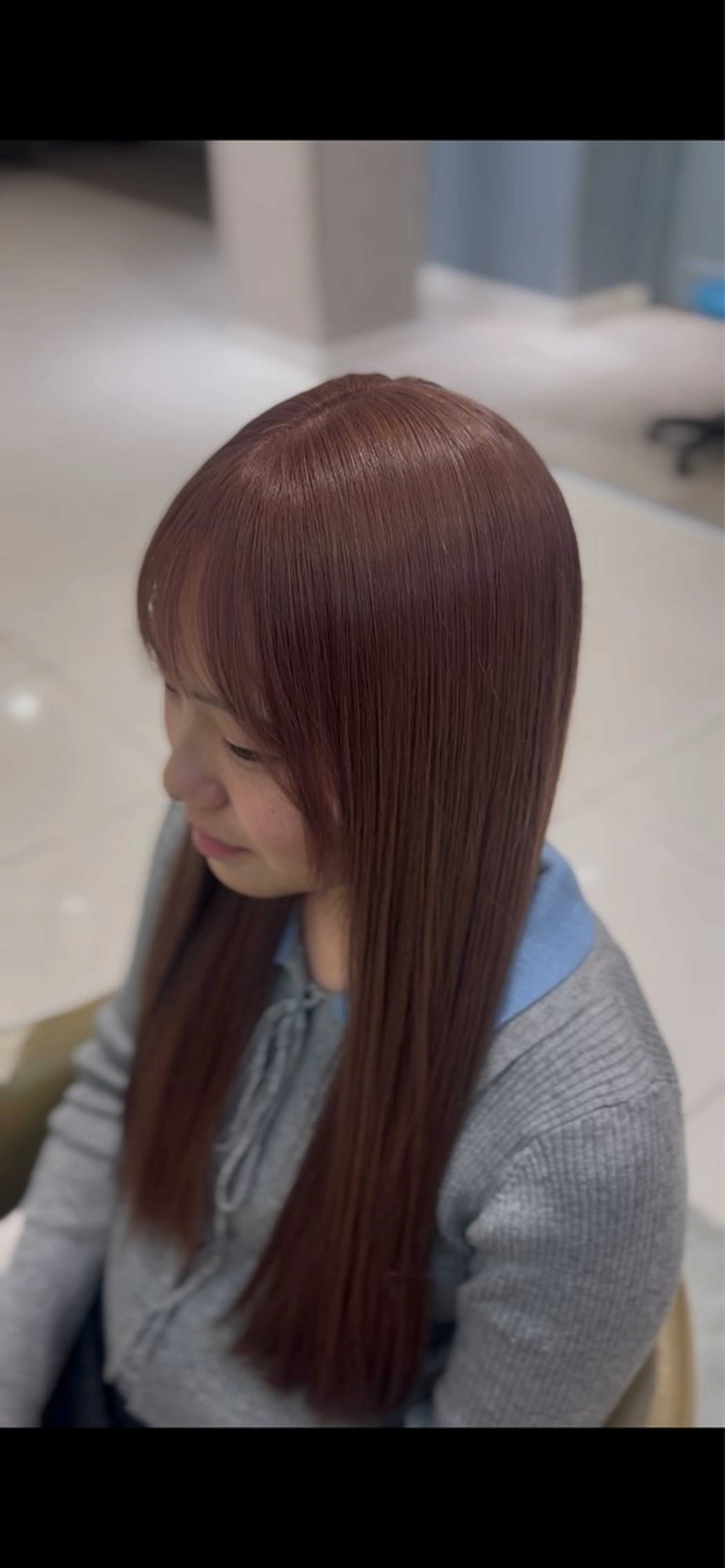 ロング ヘアカラー トリートメント 鈴木 瑛郎のヘアスタイル