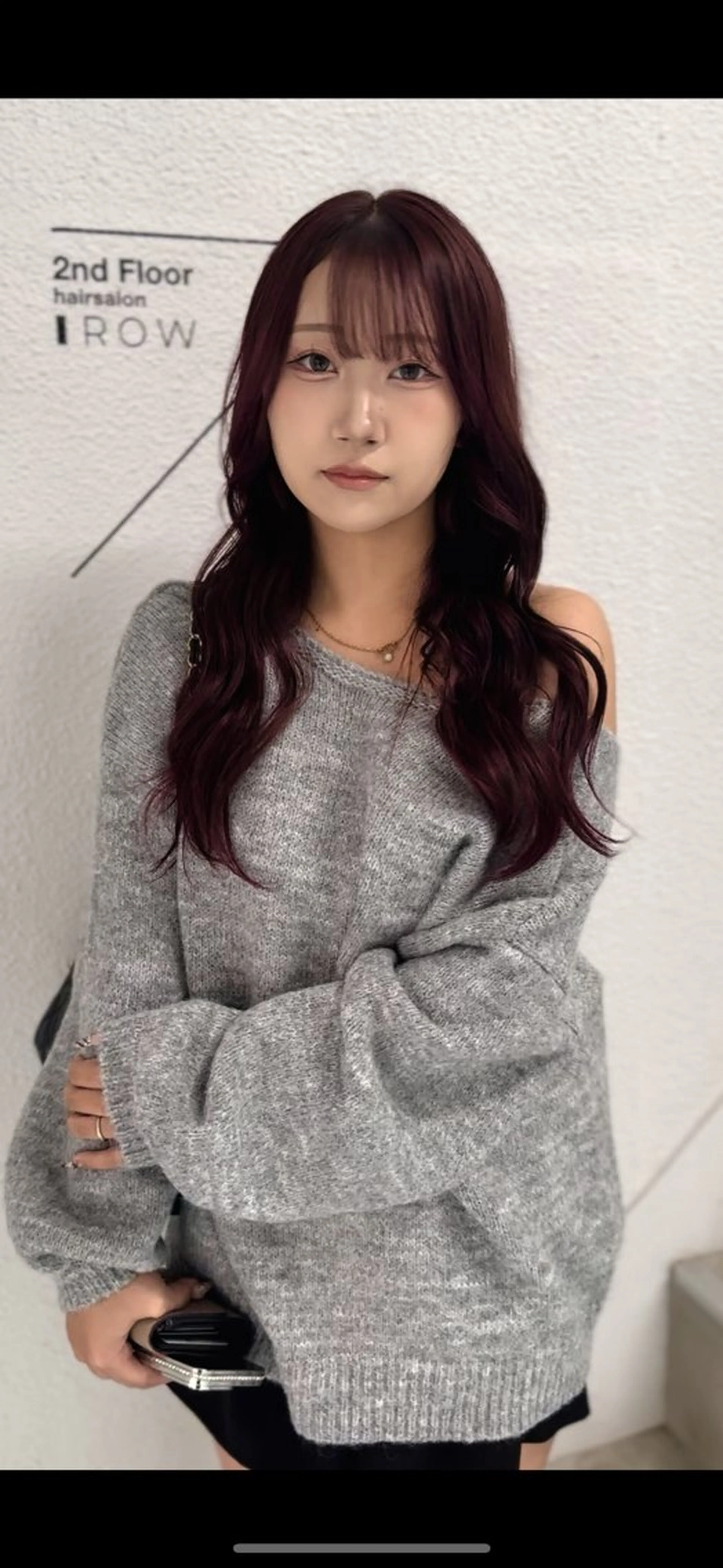 ロング カット ヘアカラー トリートメント IROWどうもん店/ コウタ/スタイリストのヘアスタイル