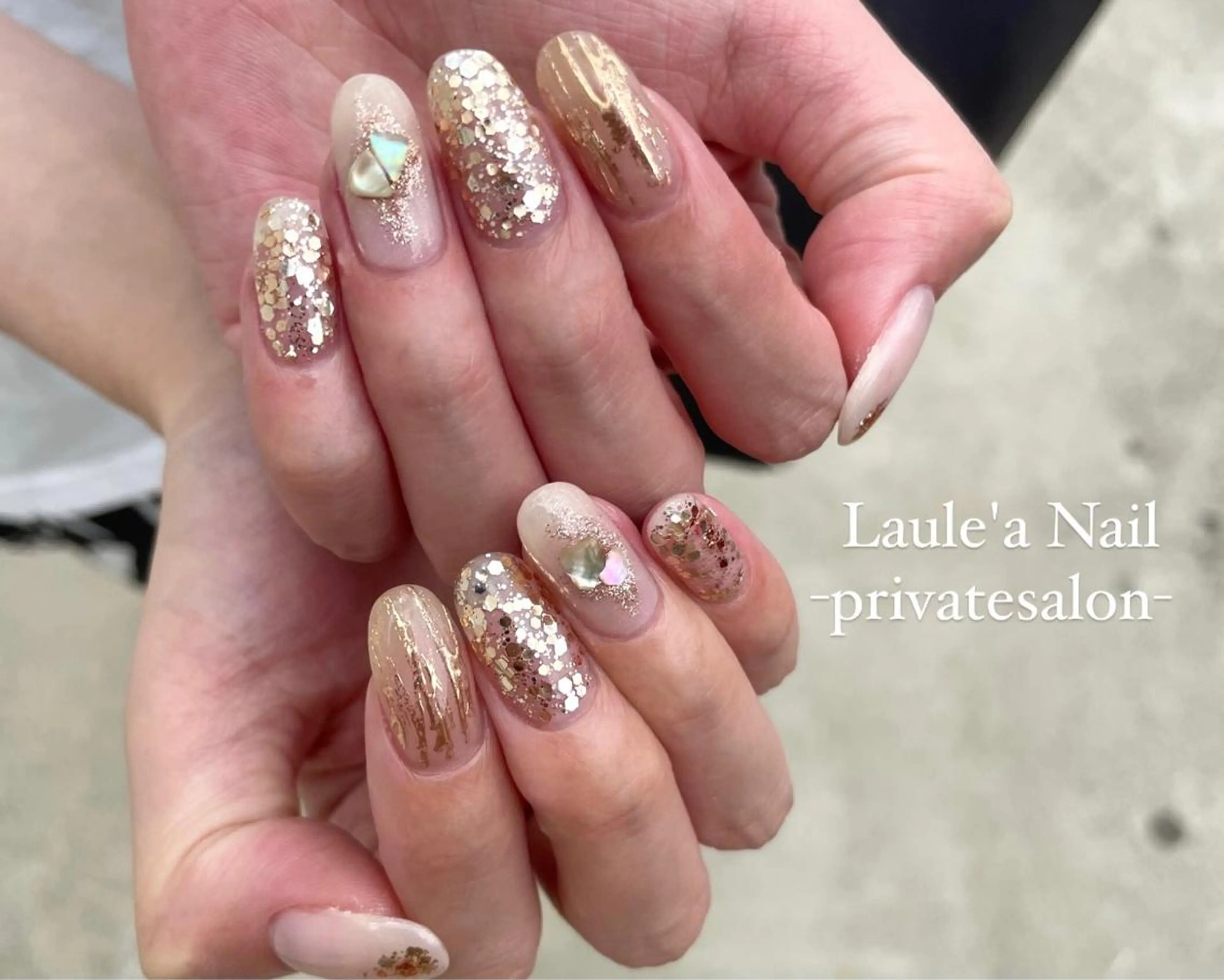 ミディアム ReAnc レアンシのネイルデザイン