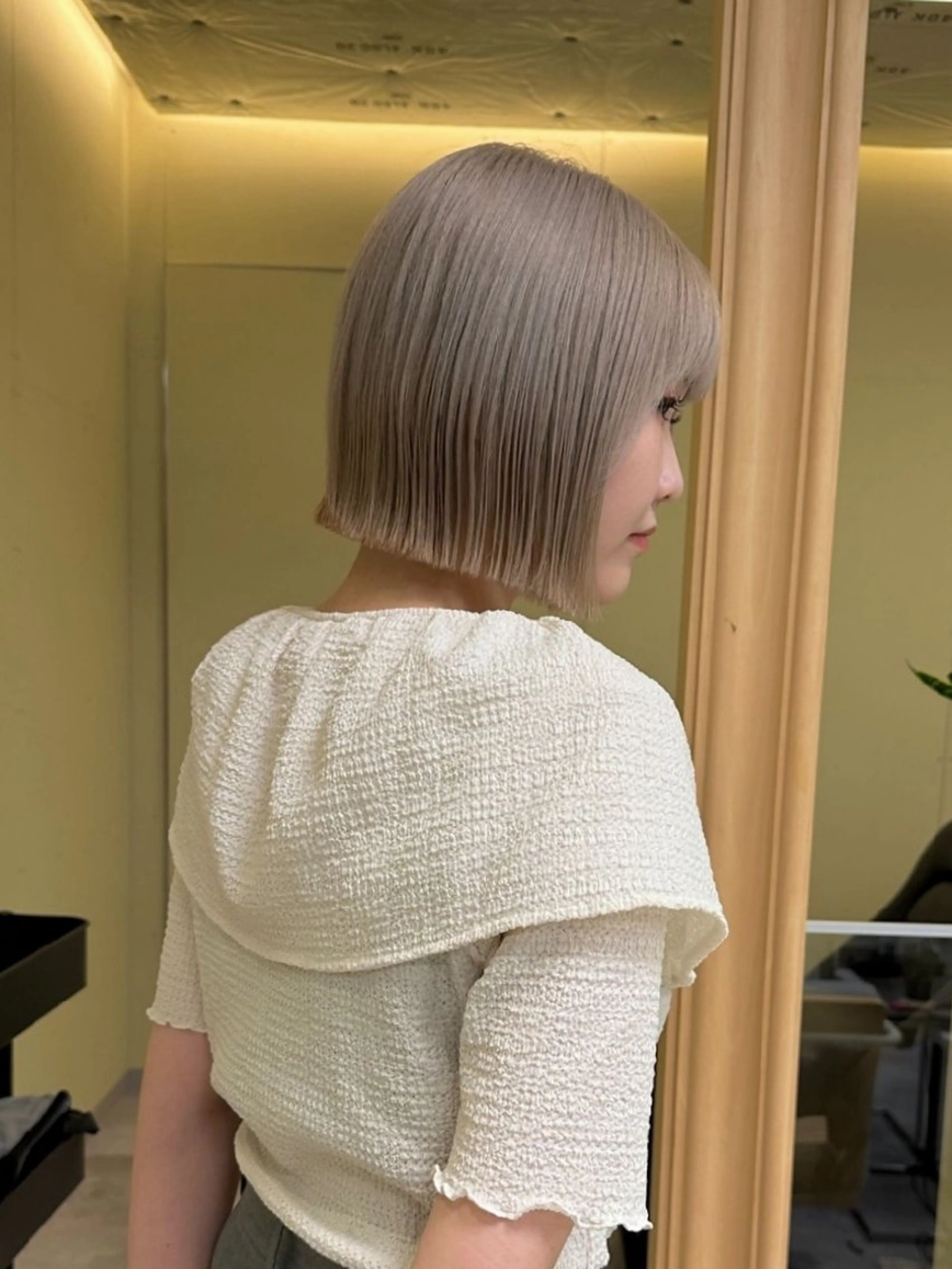 ショート ボブ 新宿×扱いやすいボブ /ボブ専門TAMEのヘアスタイル