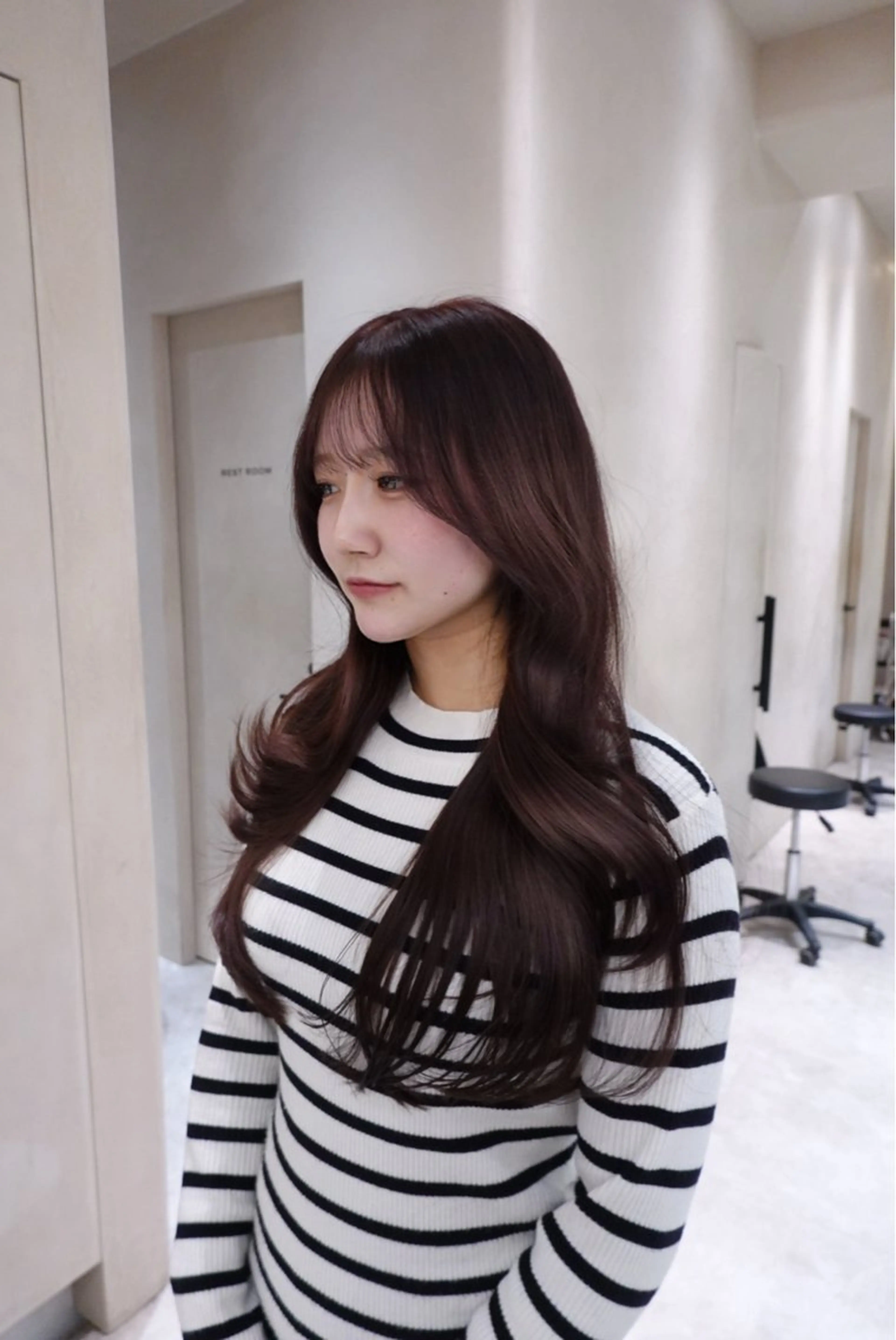 ロング カット トリートメント 渋谷/レイヤー/ メンズ/ 聖翔のヘアスタイル