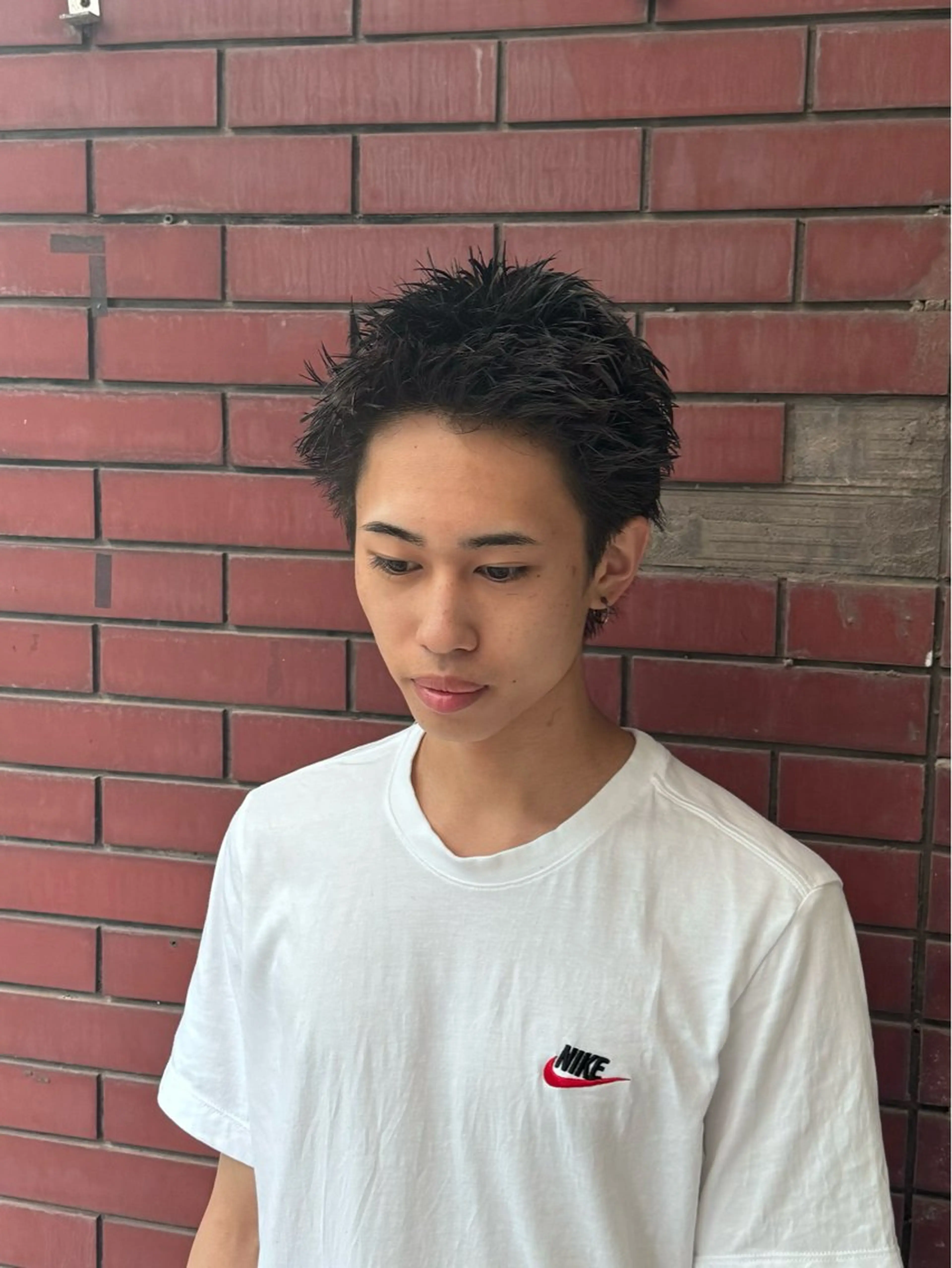 ショート メンズ スパイキーショート ショートヘア カット 柏メンズカットパーマ NO.1タイチのヘアスタイル