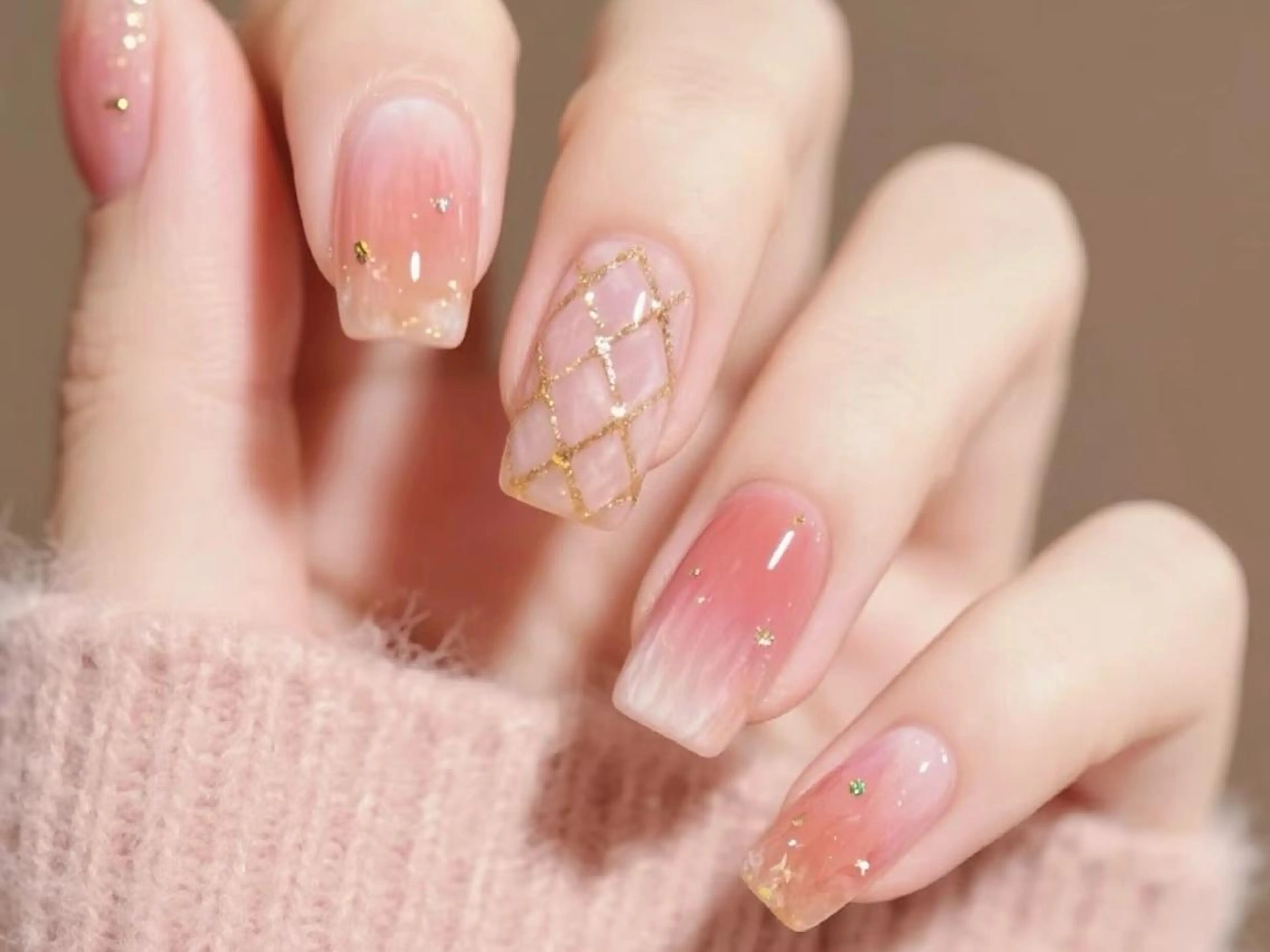 ネイル ジェルネイル 韓国ネイル 持ち込み パラジェル ワンホンネイル ハンドネイル ハンドケア Hana Bloom Nail💜Akiのネイルデザイン
