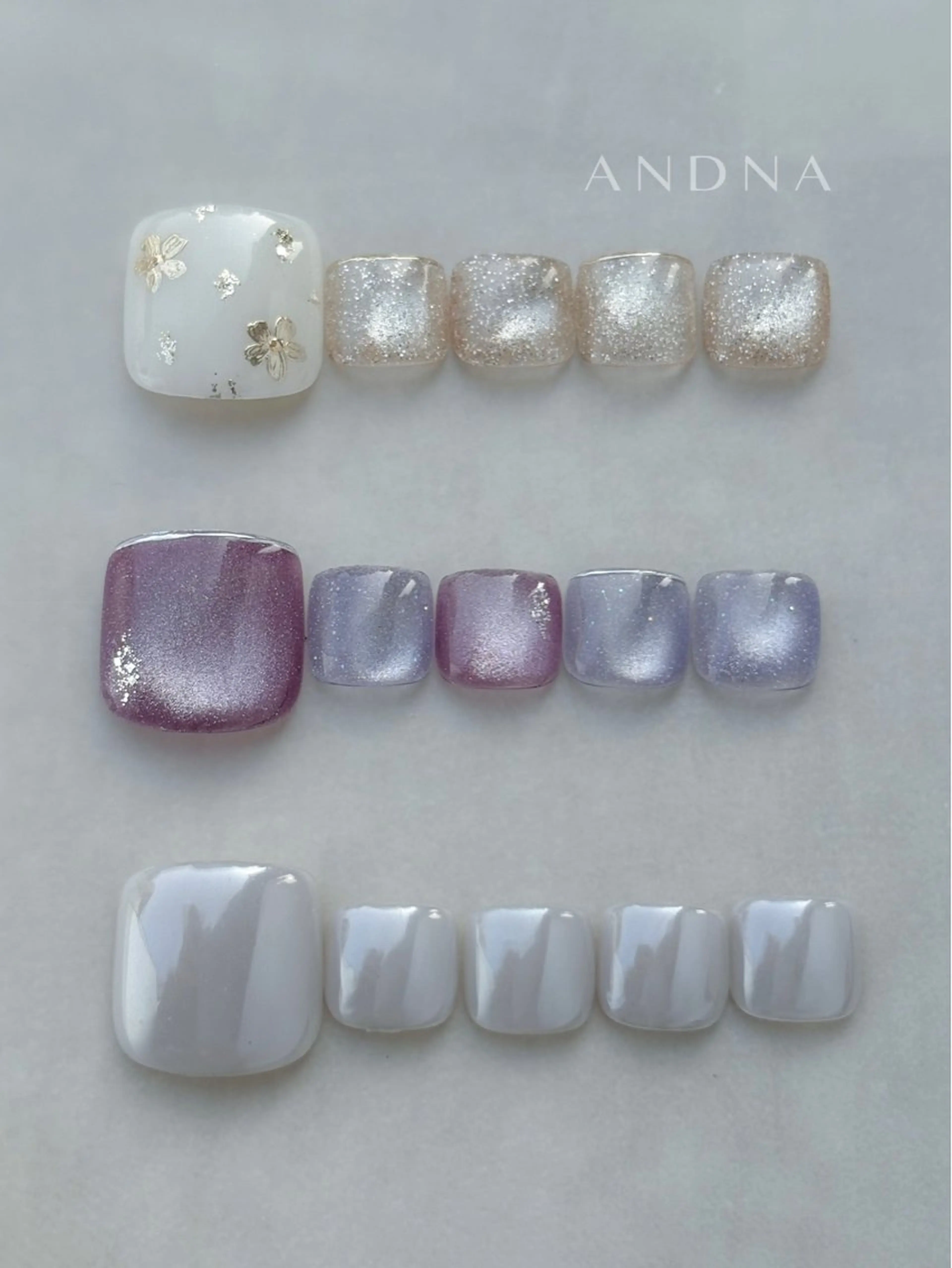 【期間限定クーポン】先取りフットネイル🫧 定額アート、マグネットなどデザインご相談　オフあり初回無料の写真