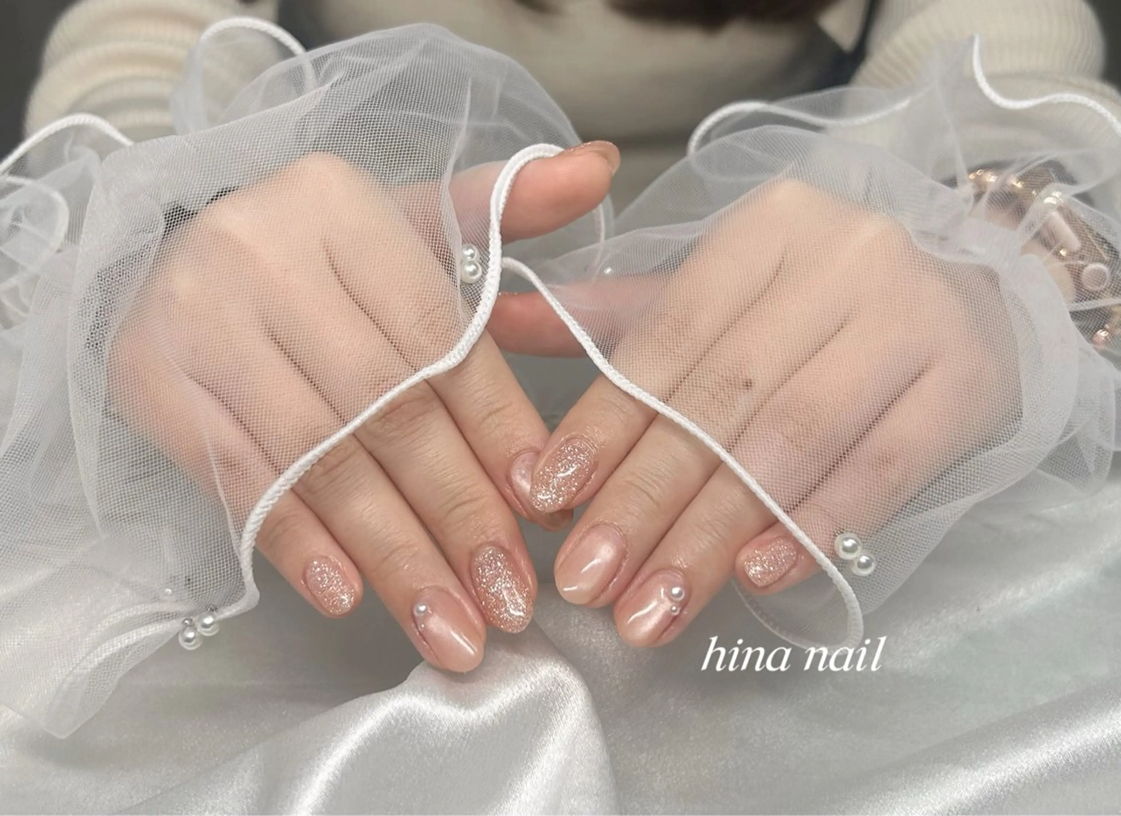ネイル フラッシュネイル マグネットネイル ワンホンネイル ハンドネイル Hina nail 木場のネイルデザイン