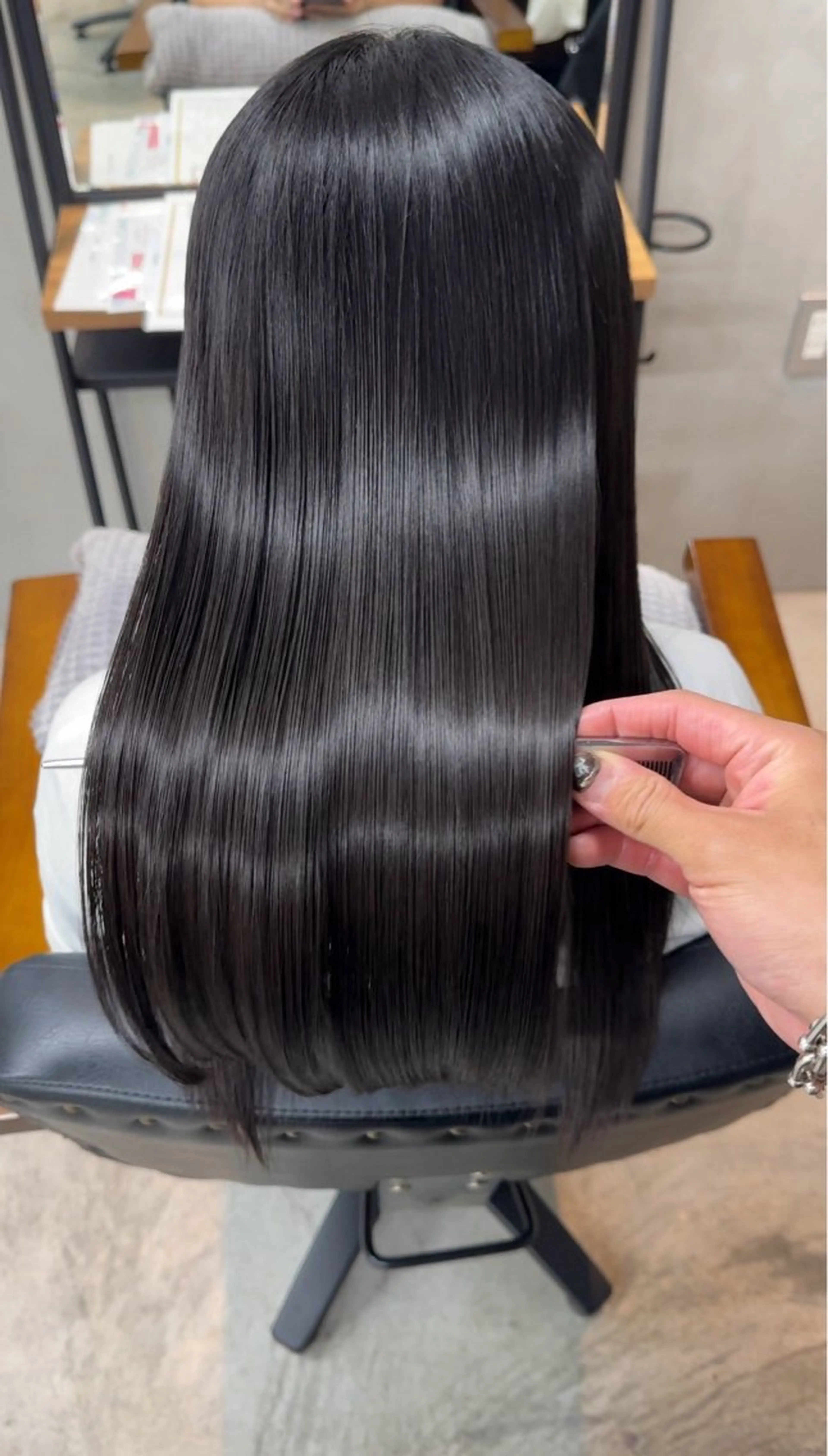 ノンダメージ縮毛矯正✨️＆1stepトリートメントの写真