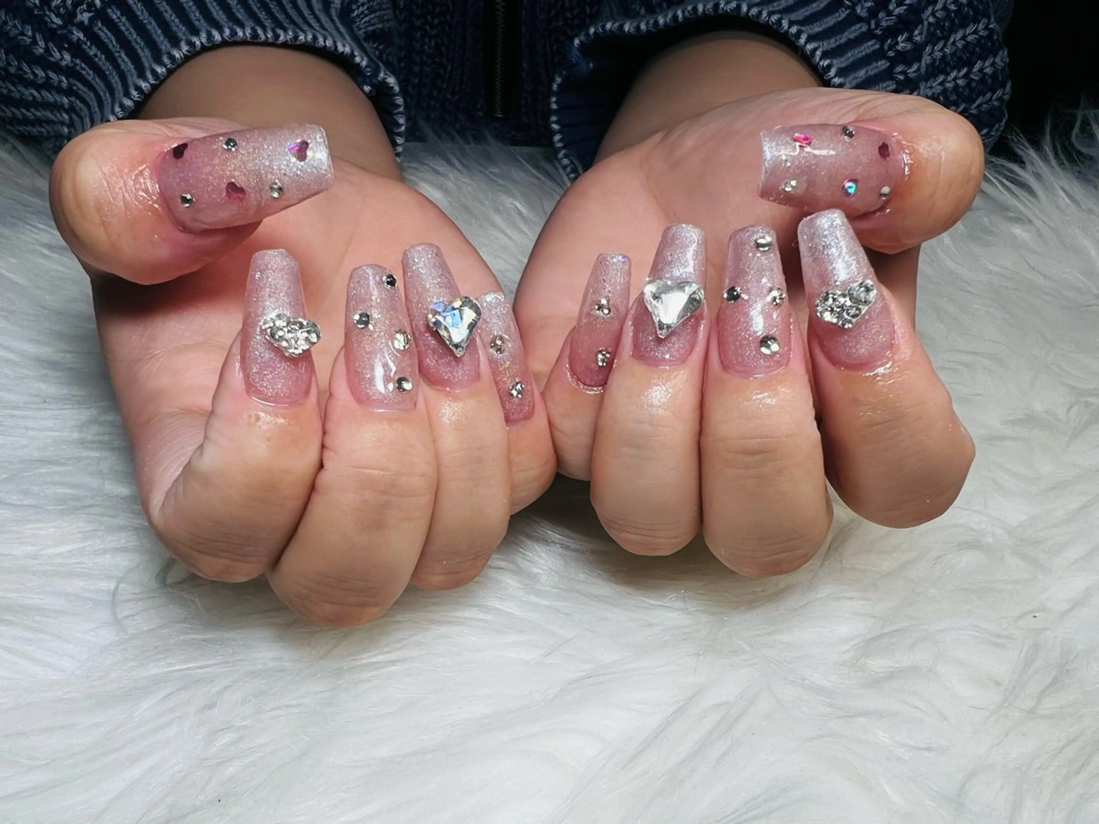 ネイル 長さ出し Mimi Nailのネイルデザイン
