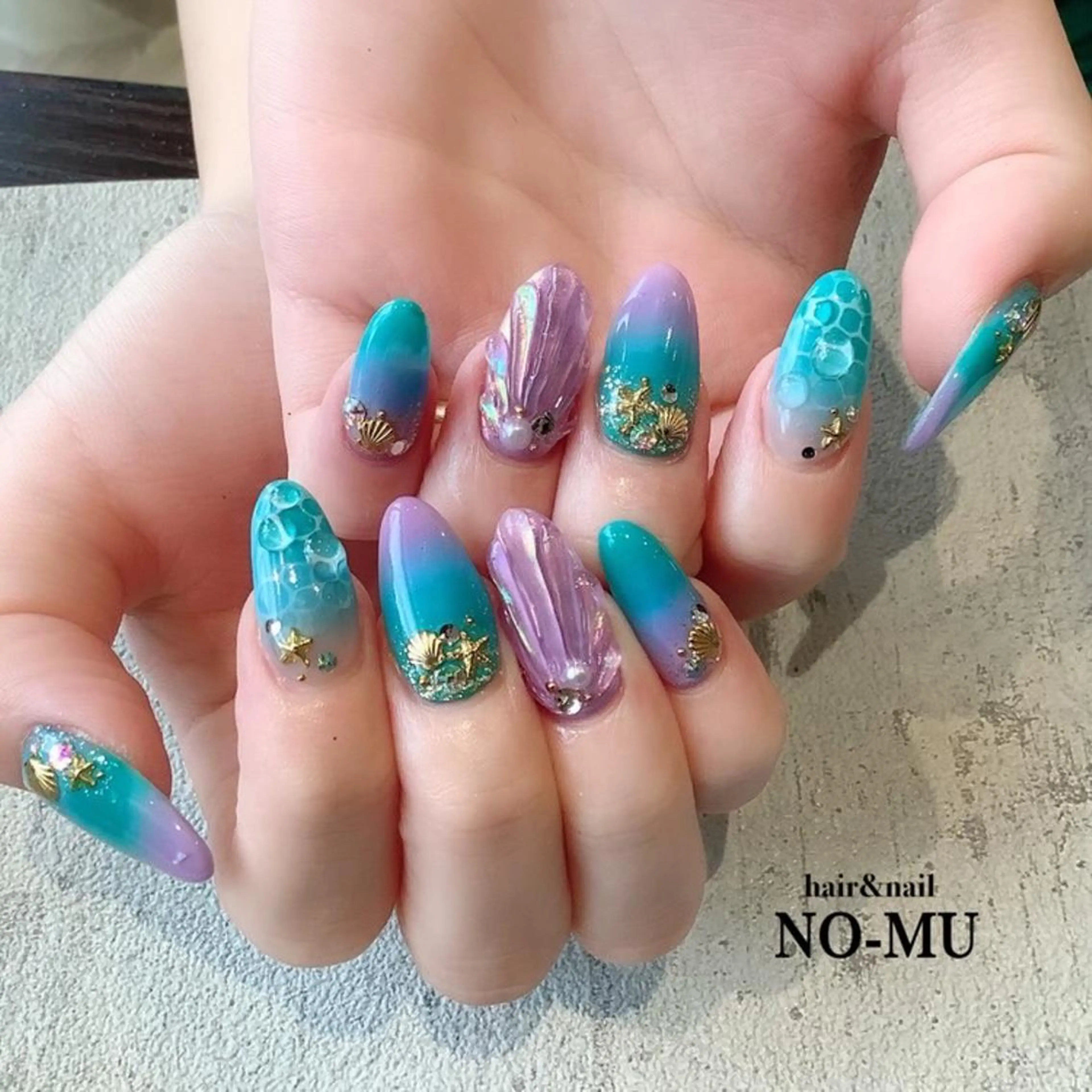 ネイル ハンドネイル hair＆nail NO-MU所属・hair＆nail NO-MUのネイルデザイン