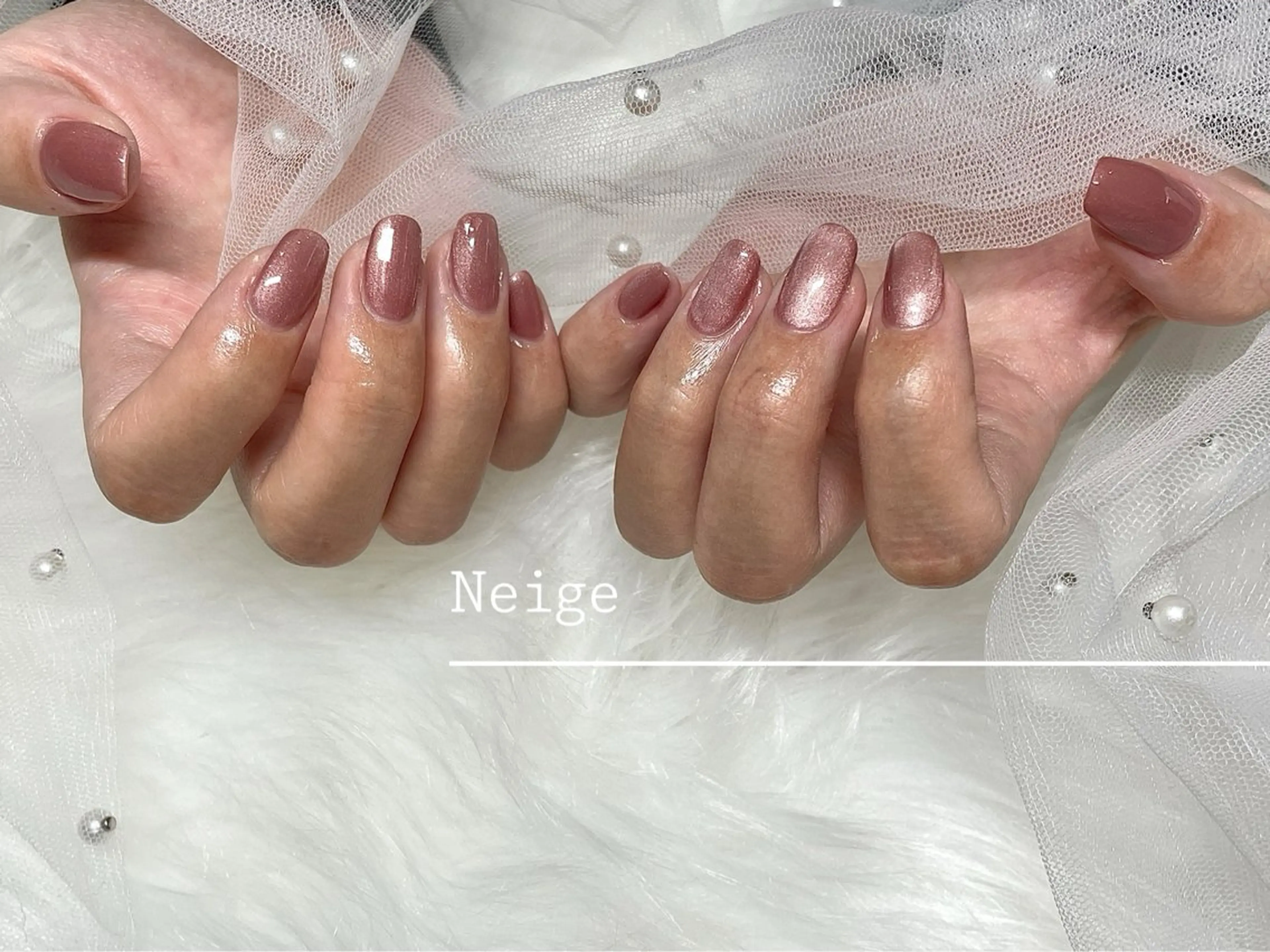 ネイル ハンドネイル Neige 𓂃 aiのネイルデザイン