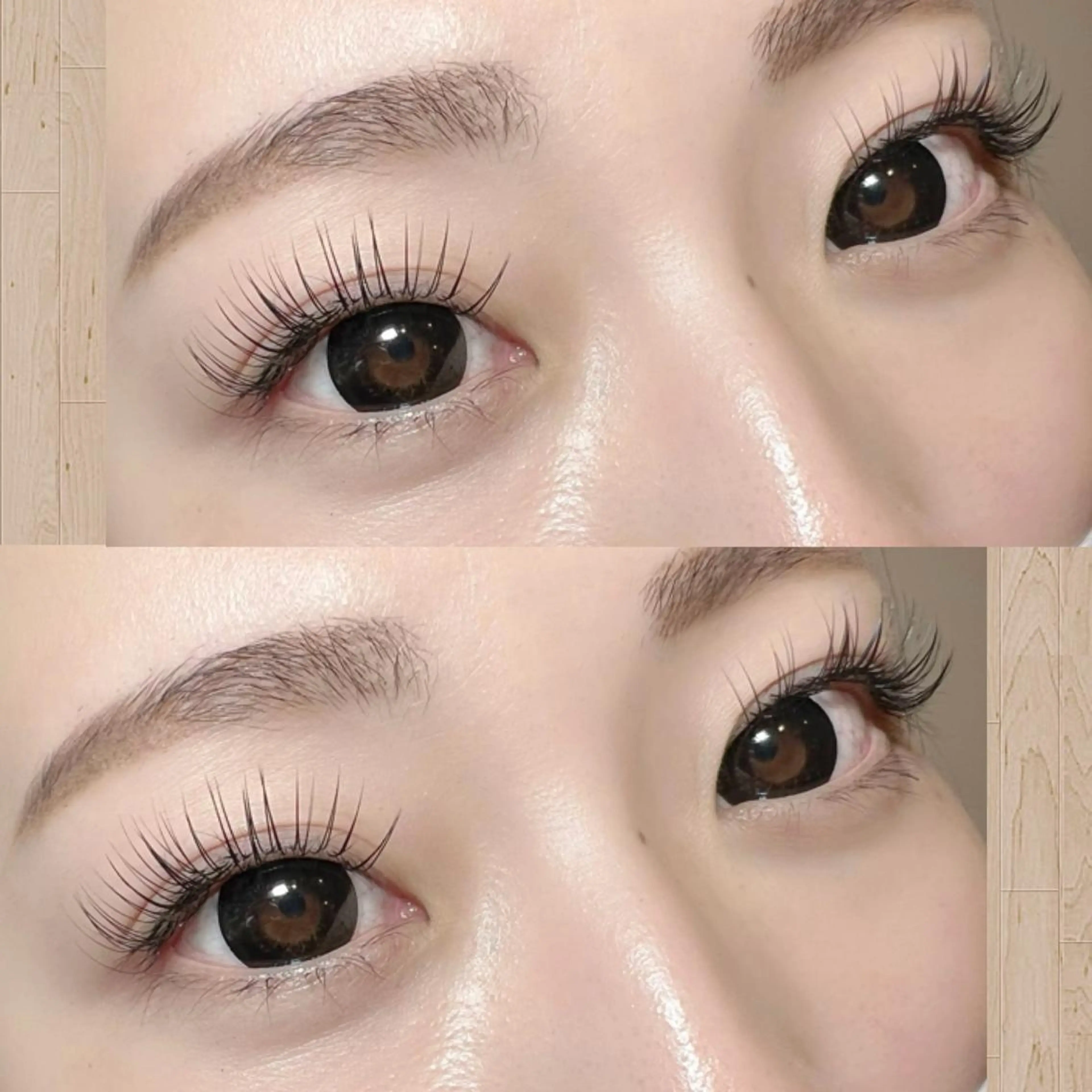 【当月限定】💜フラットラッシュ120本まで🫧コーティング込み　¥6050の写真