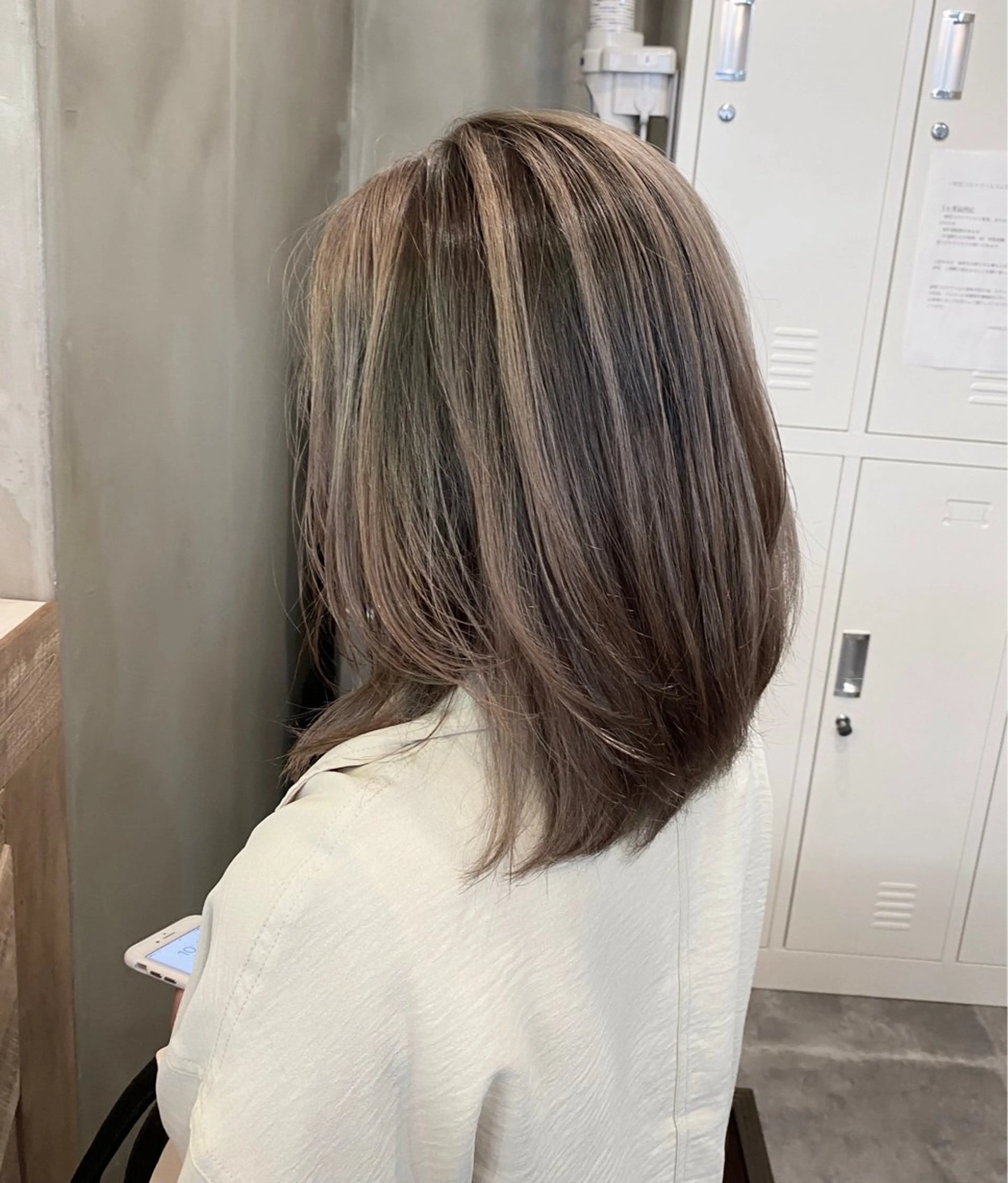 ミディアム レイヤー/ウルフ/ /奈良/ RIHOのヘアスタイル