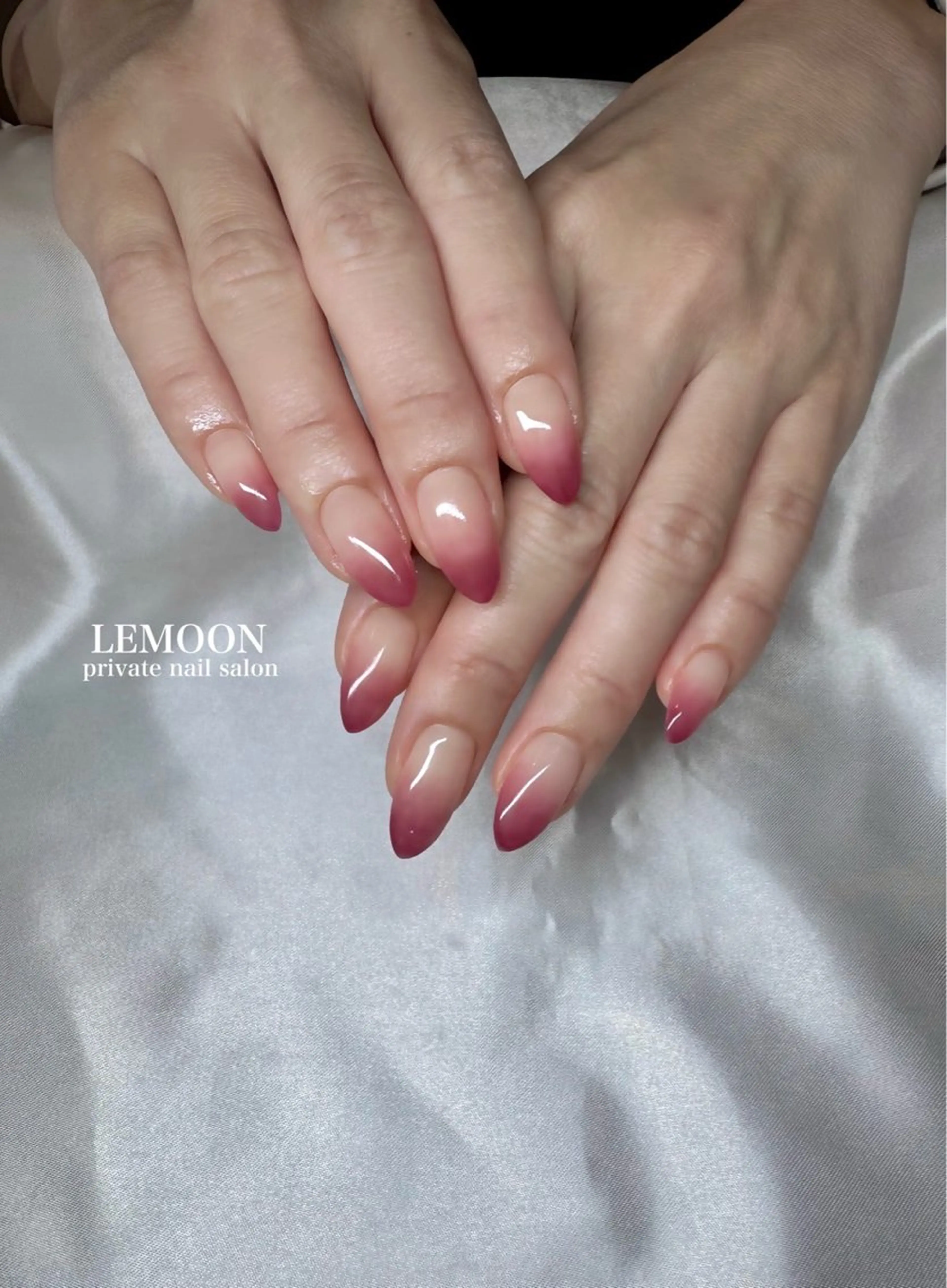 ネイル グラデーション ハンドネイル nail salon LEMOONのネイルデザイン