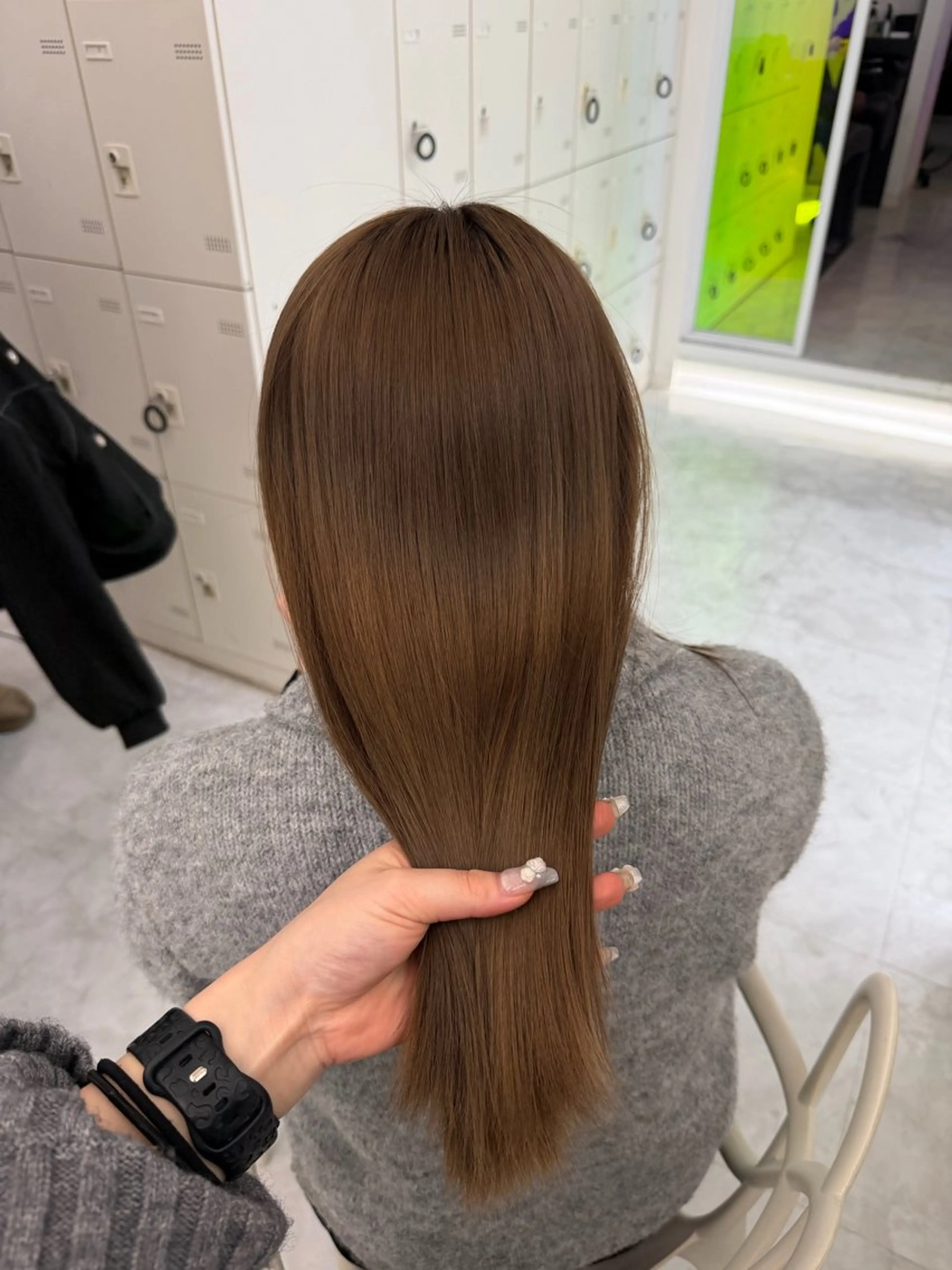 カラー ヘアカラー トリートメント 透ける透明感カラー 🎀anju/渋谷のヘアスタイル