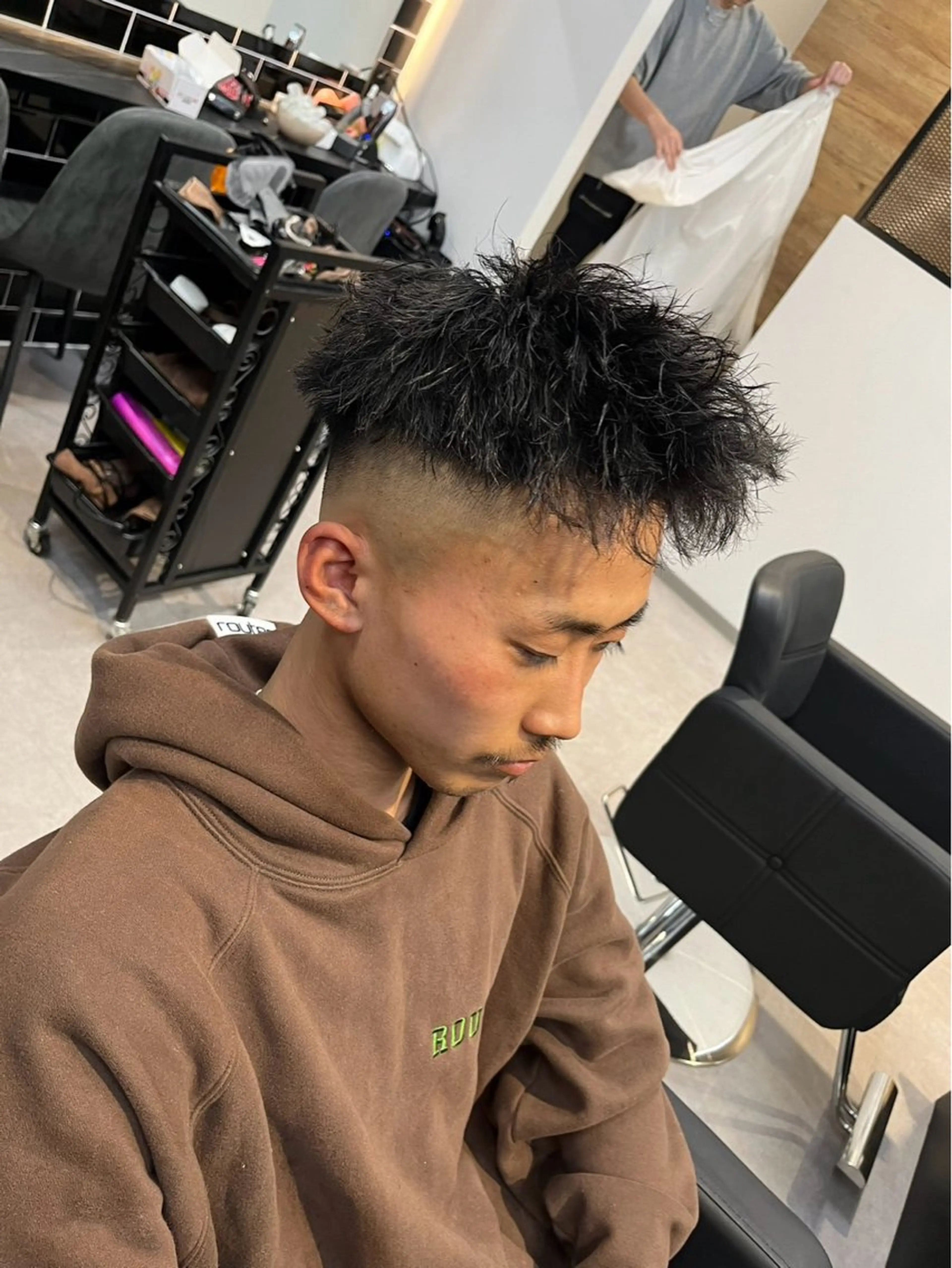 パーマ メンズ メンズパーマ 💇🏽‍♂️アヤ /メンズカット🌺のヘアスタイル