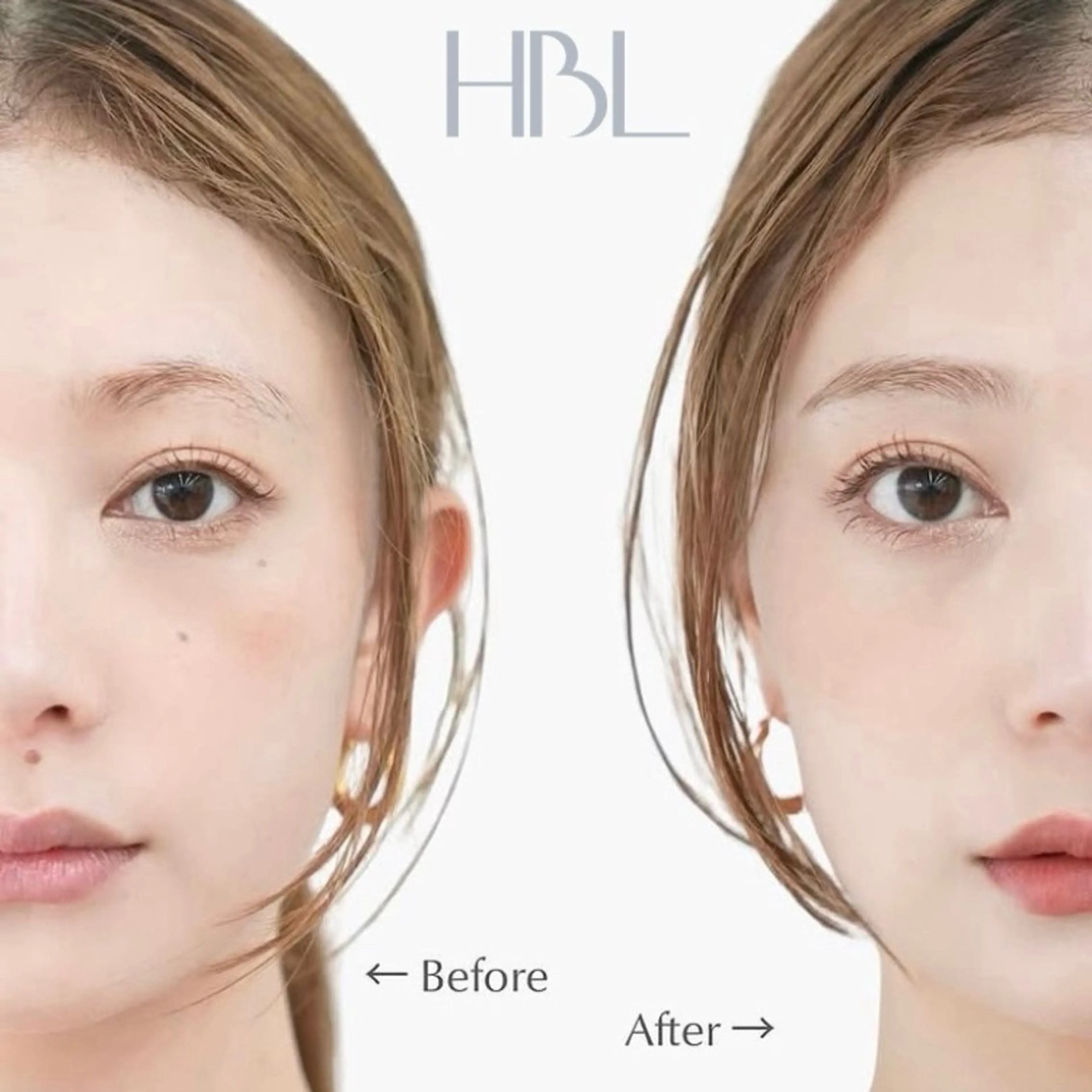 【日時限定】HBL（眉癖改善+眉ワックス）モデル　¥0の写真