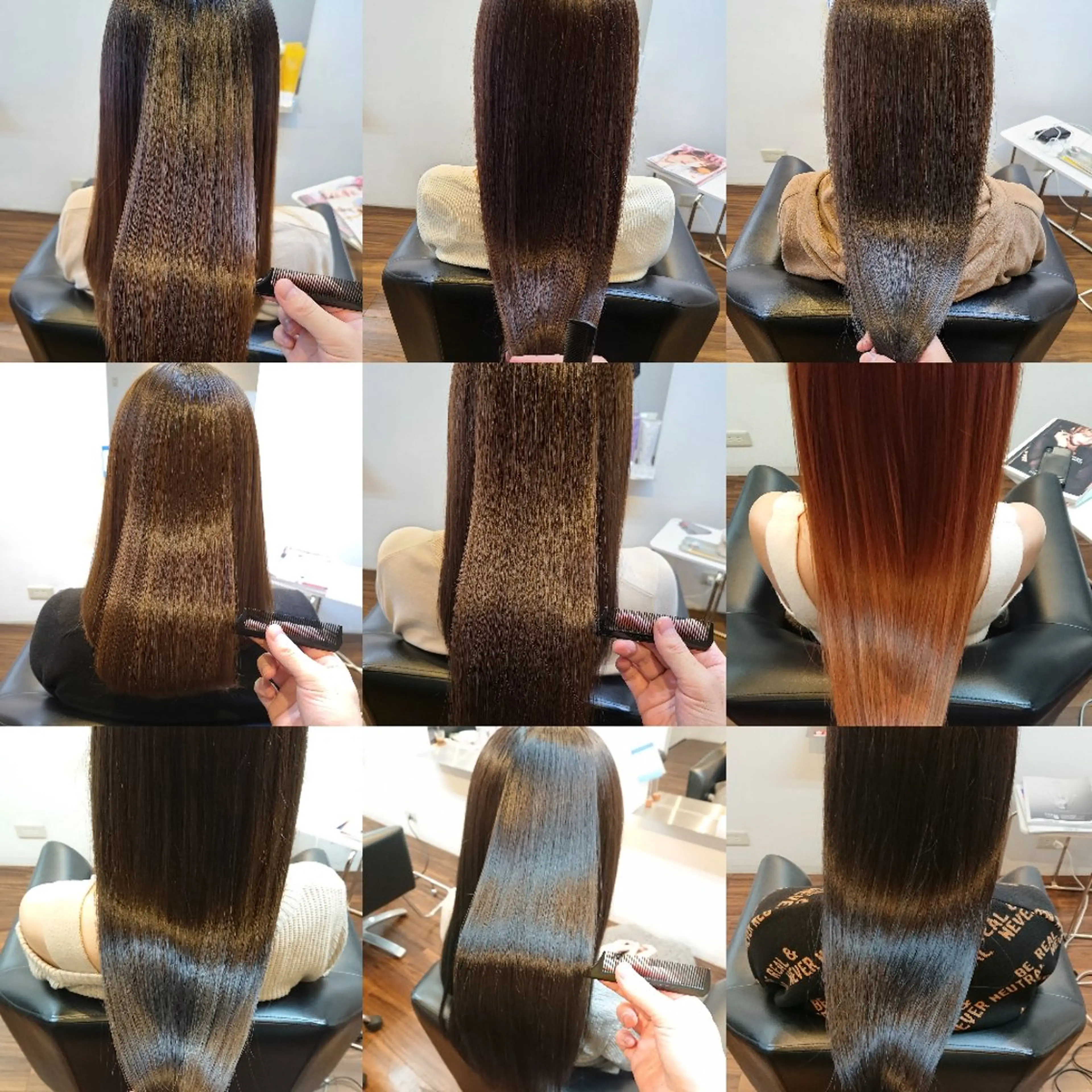 ロング 縮毛矯正 トリートメント 原田 祥彰のヘアスタイル