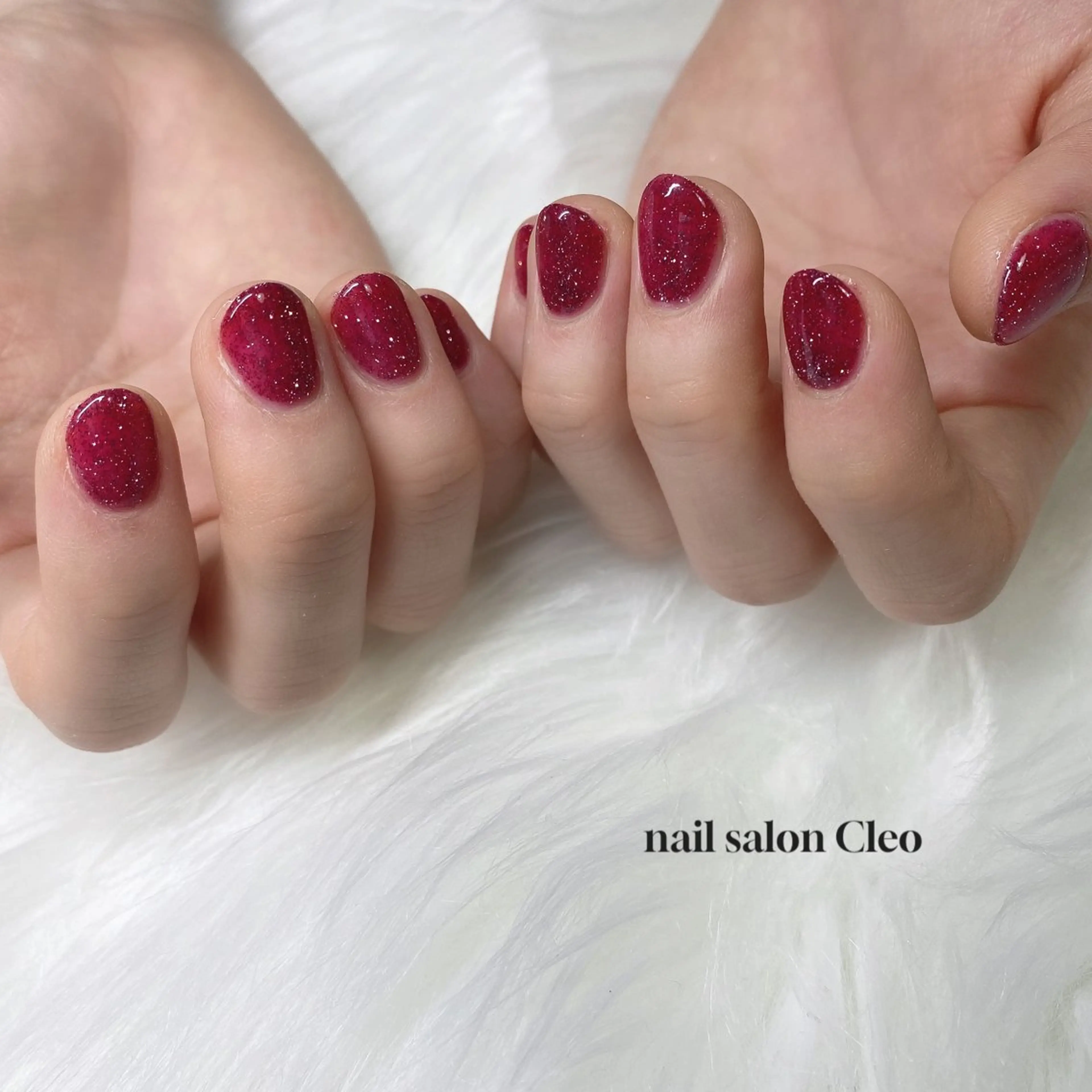 ネイル フラッシュネイル ジェルネイル Cleo クレオのネイルデザイン