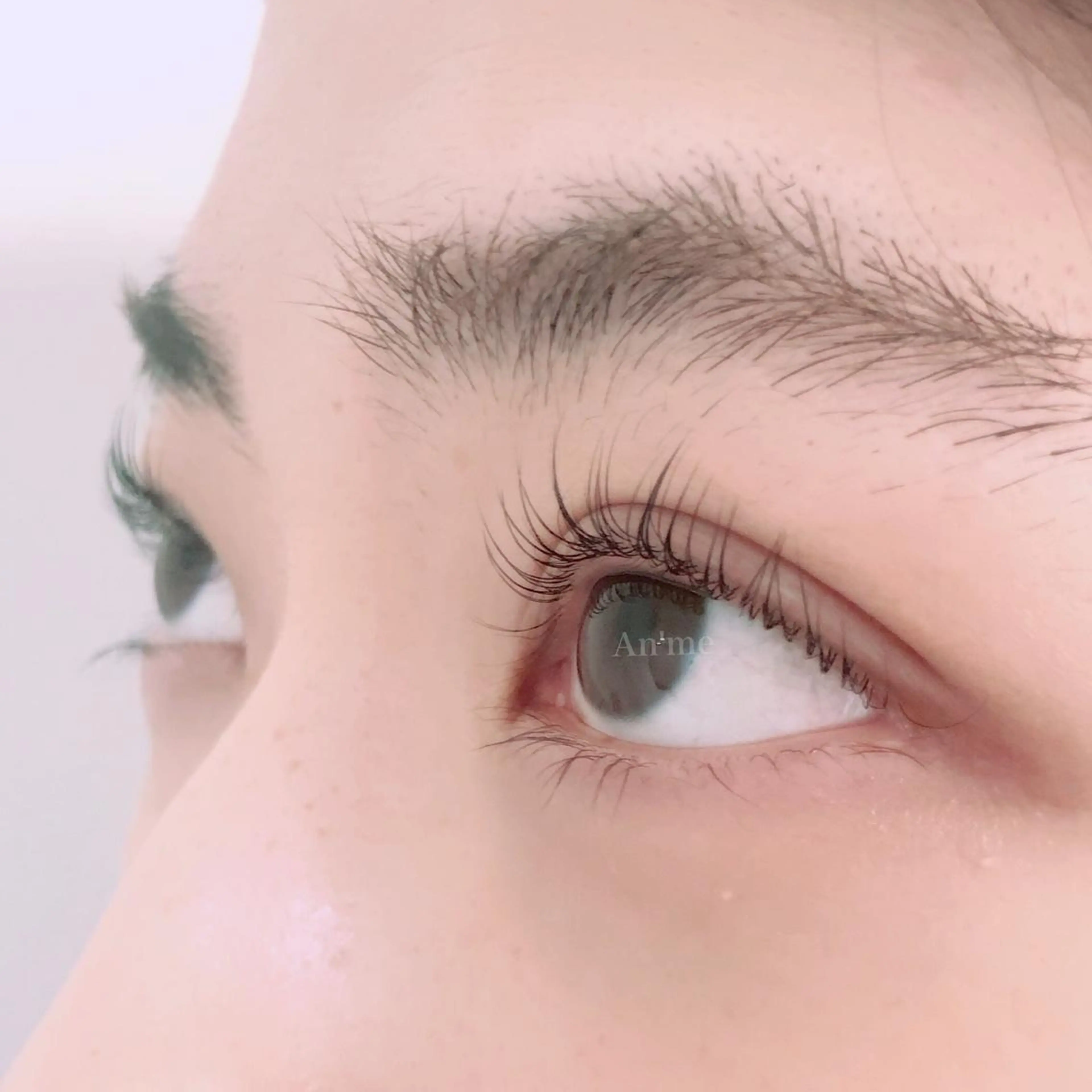 上下パリジェンヌラッシュリフトの写真