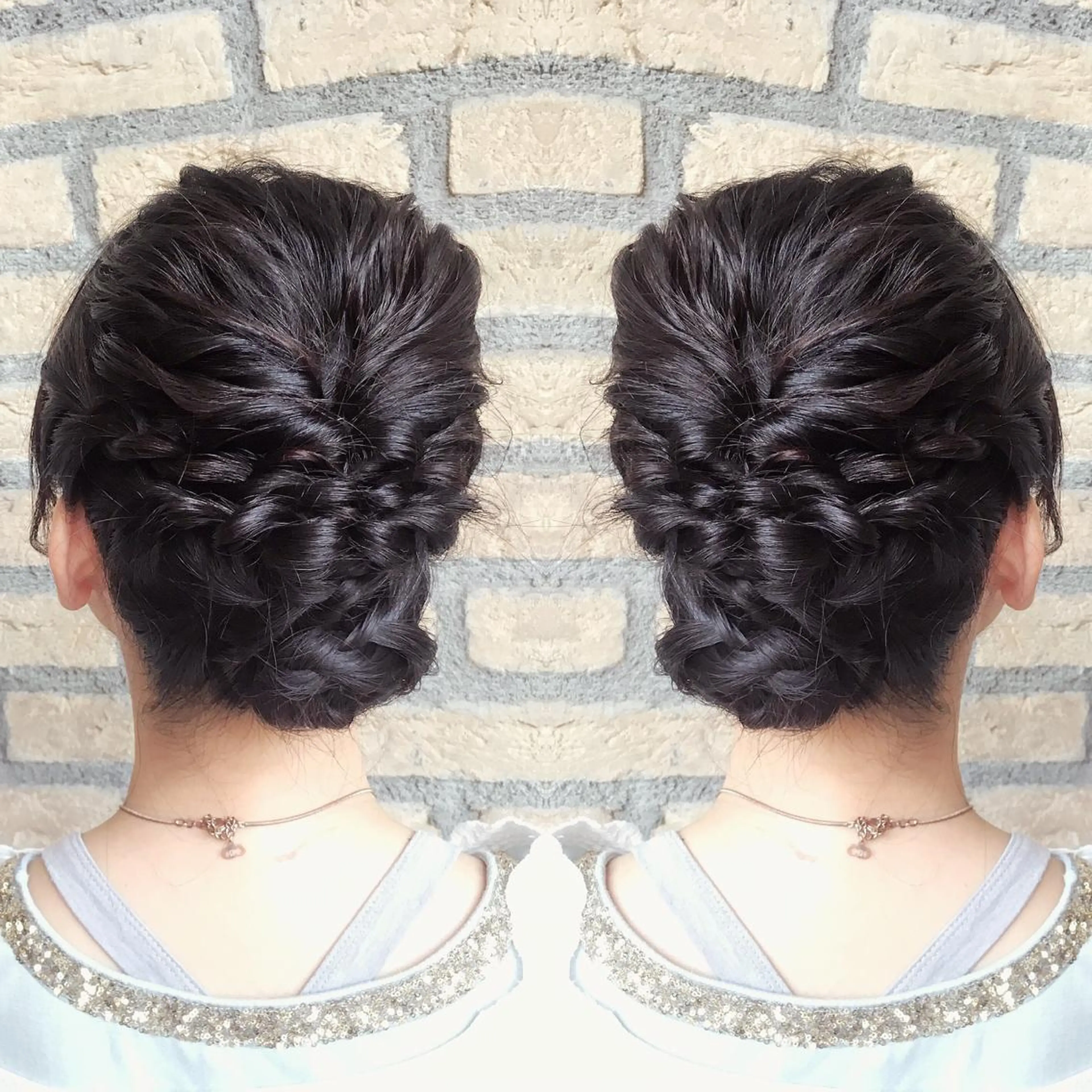 ヘアアレンジ 浴衣 ヘアセット SALON DE KIKUCHI 本店所属・菊池 栄里奈のヘアスタイル