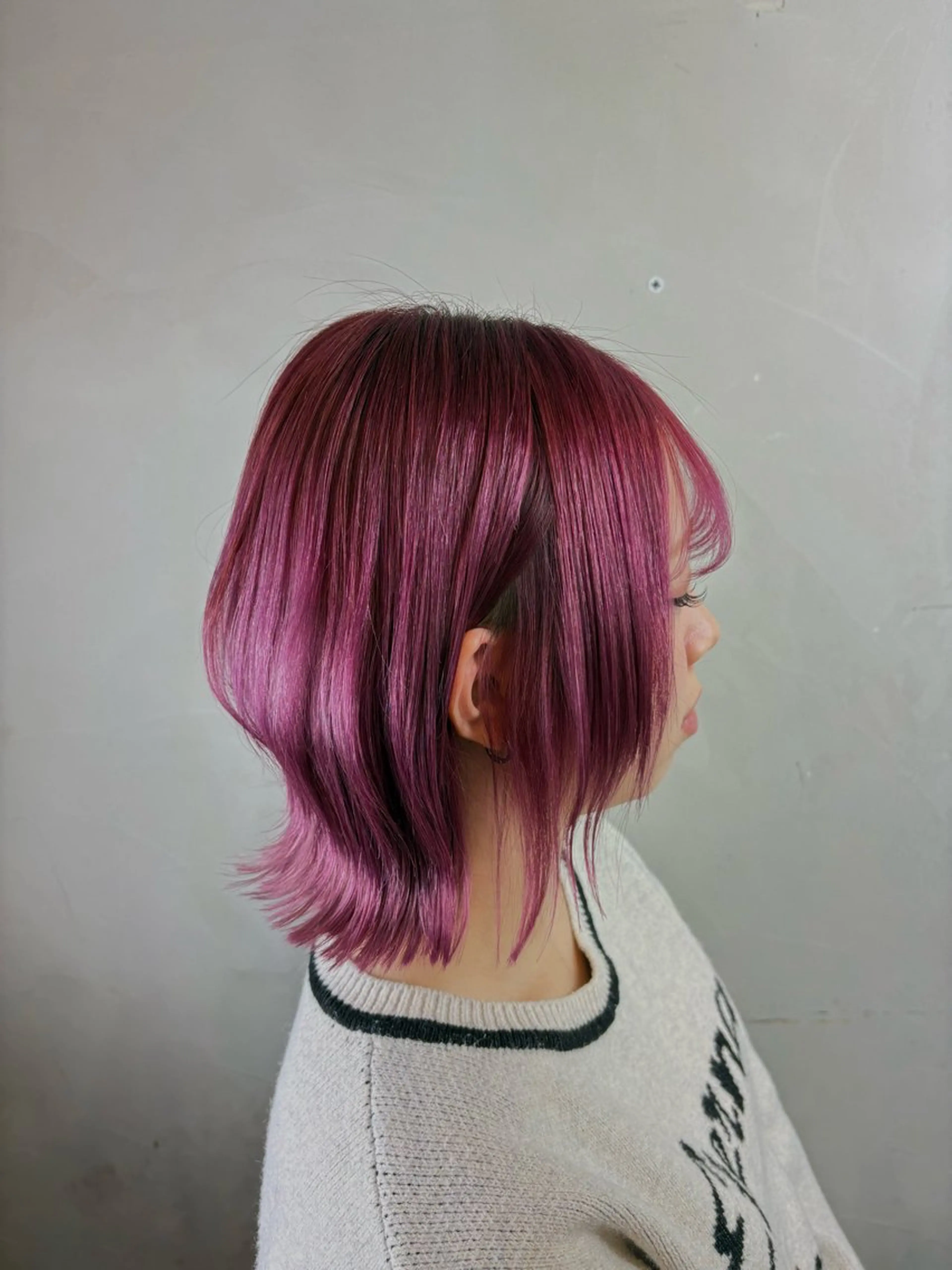 🎨 透明感たっぷり＊ブリーチWカラー×似合わせカットの写真